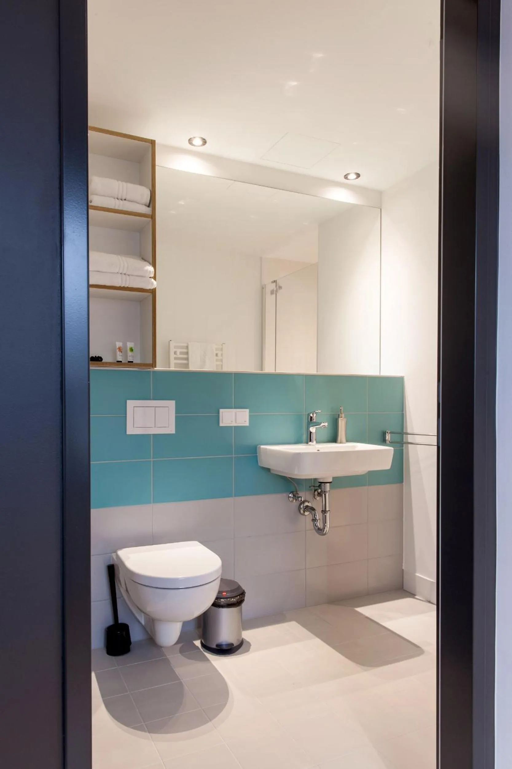 Toilet in smartments Wien Hauptbahnhof - Serviced Apartments