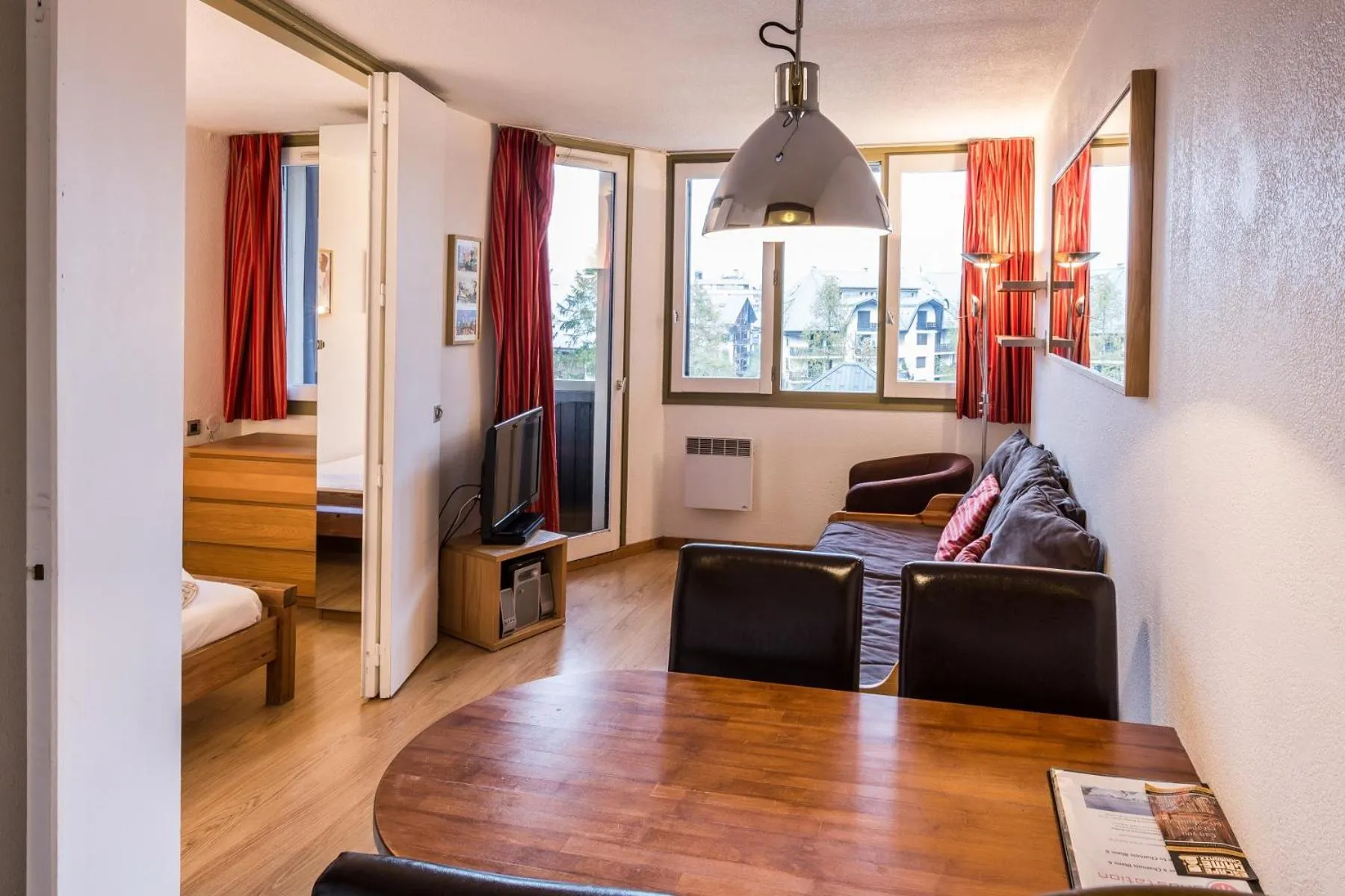 Living room in Apartment Chamois Blanc 6 - Chamonix Haven with great views