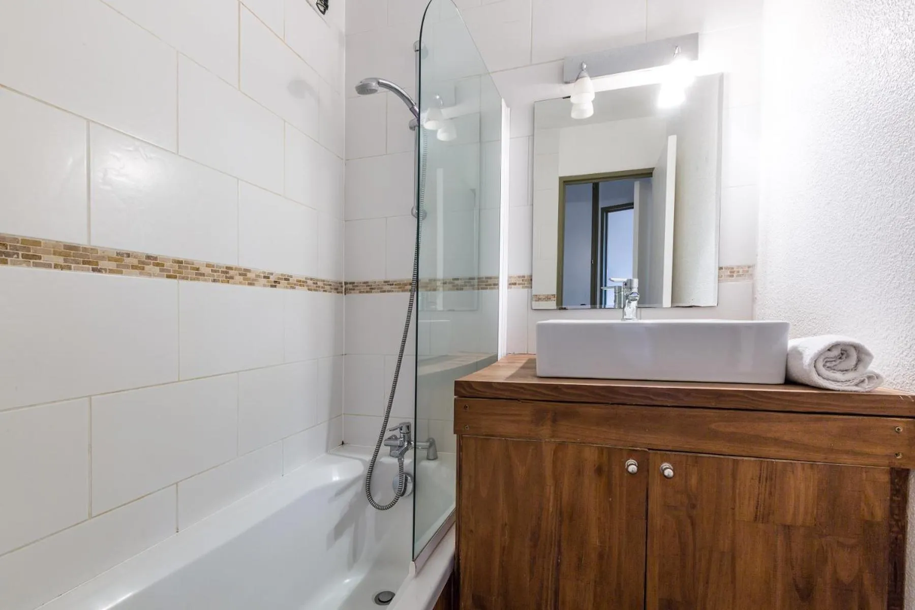 Bathroom in Apartment Chamois Blanc 6 - Chamonix Haven with great views
