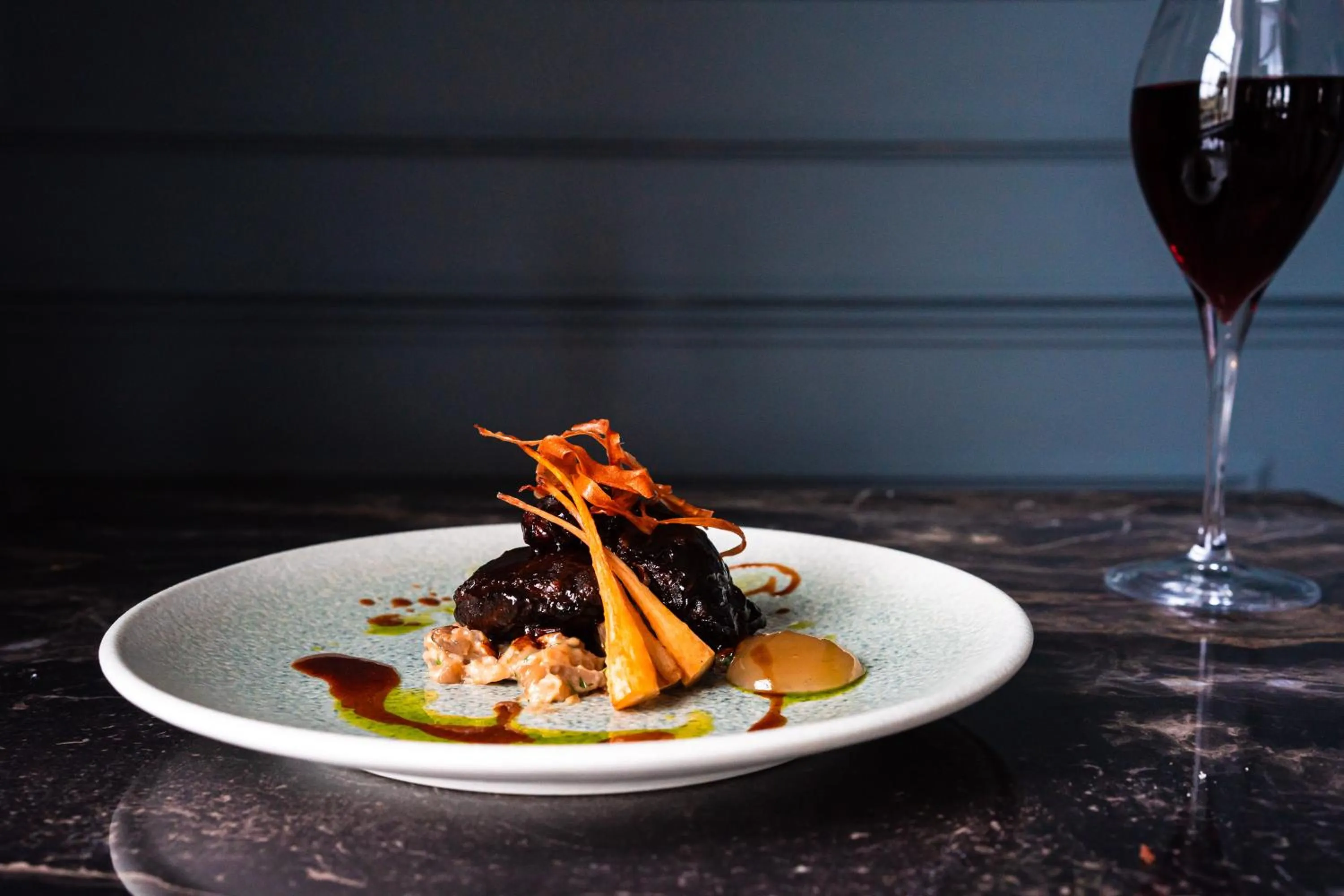 Food and drinks in B&B Downham Hall