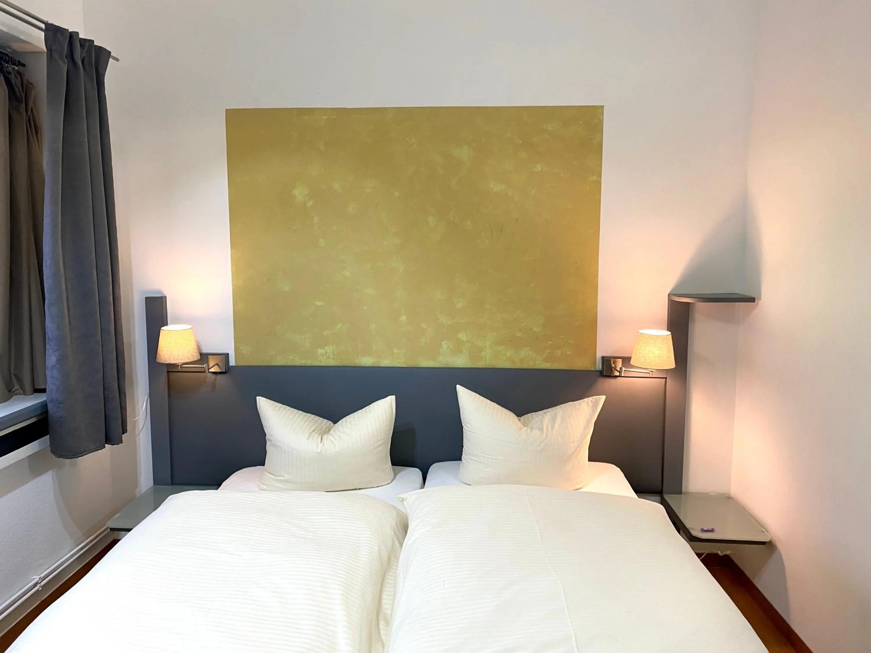 Bed in Smarthotel Ingelheim