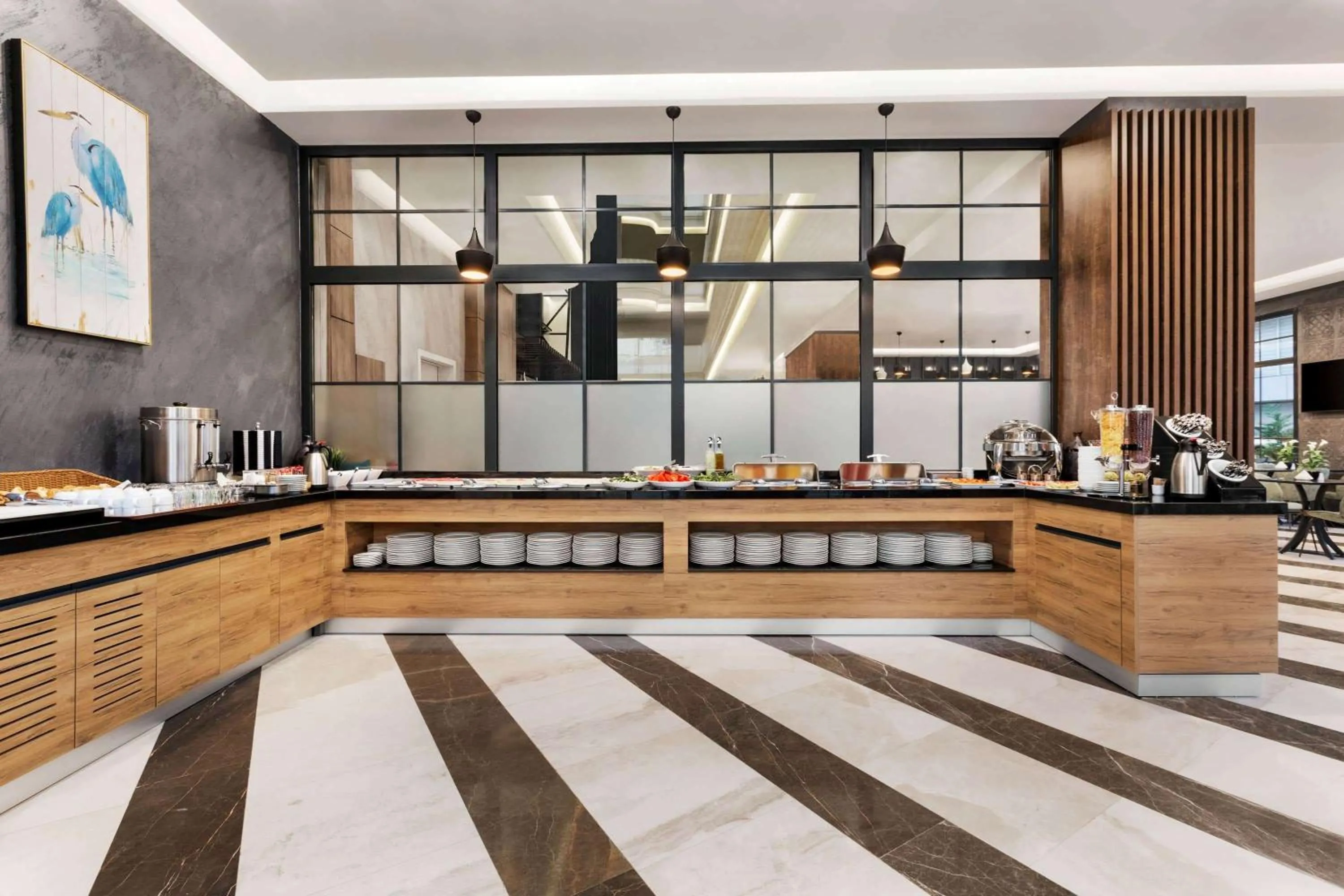 Restaurant/places to eat in Ramada Encore By Wyndham Istanbul Basin Express