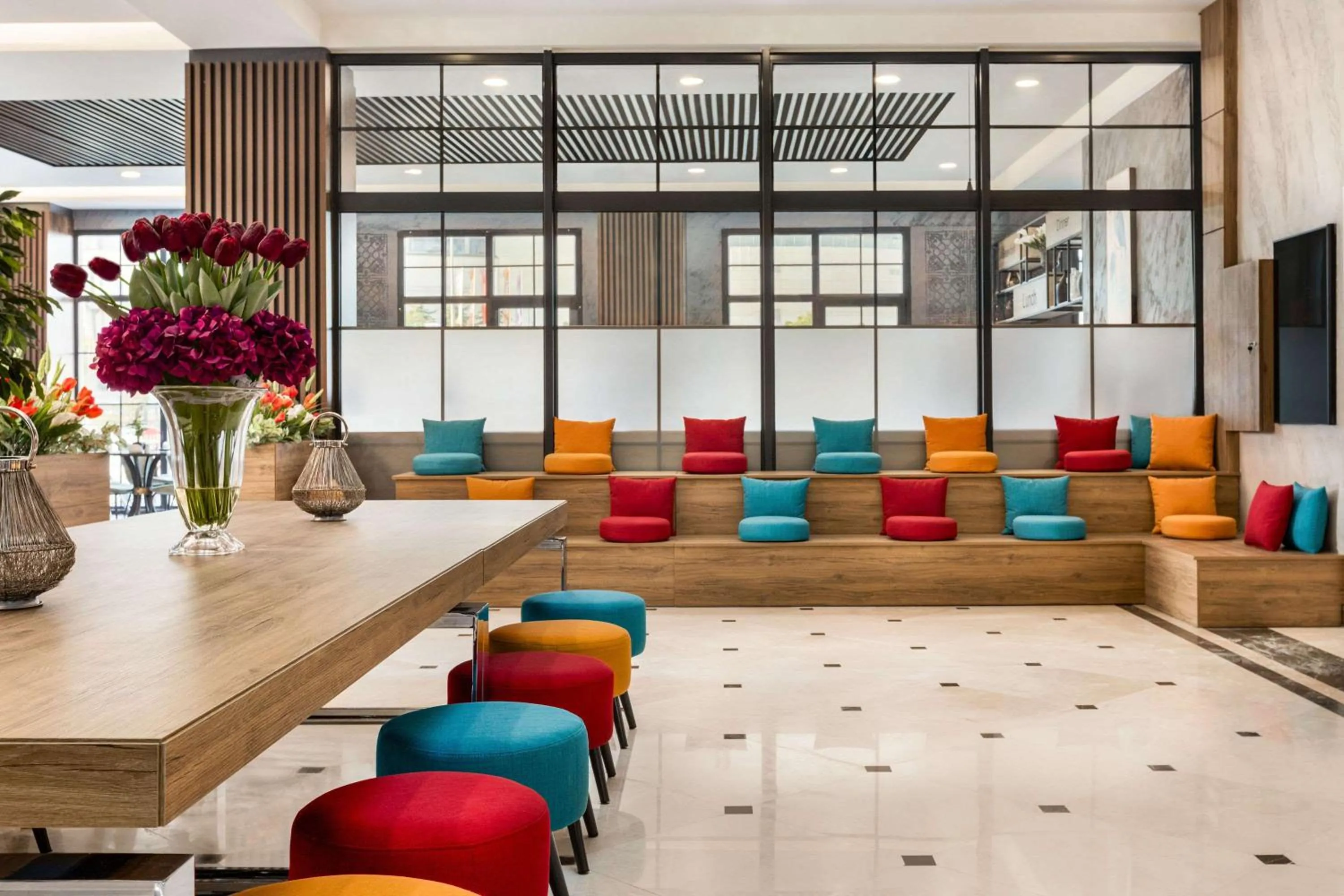 Lobby or reception in Ramada Encore By Wyndham Istanbul Basin Express