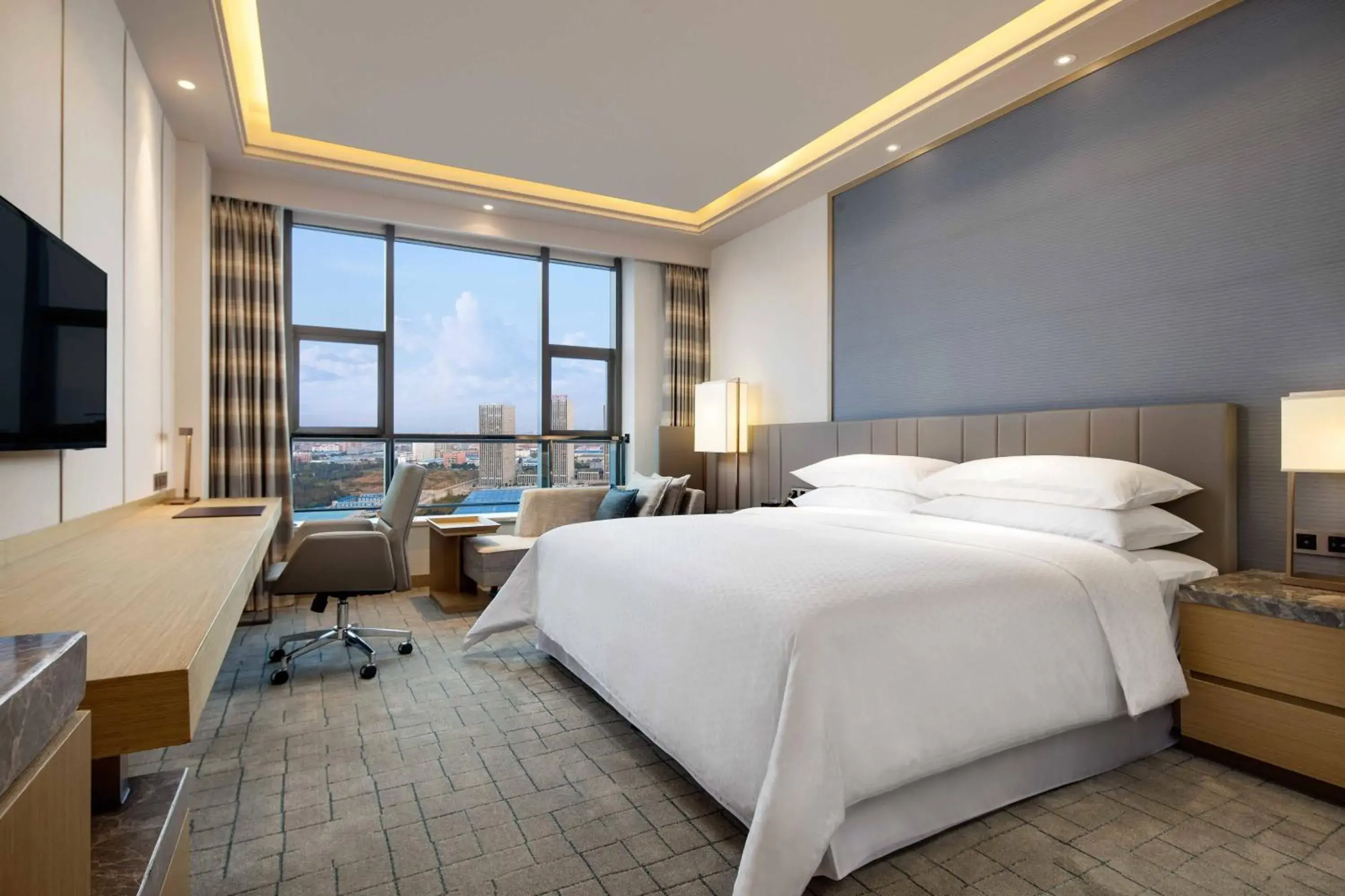 Deluxe King Room in Four Points by Sheraton Hefei, Baohe Deluxe King Room in Four Points by Sheraton Hefei, Baohe