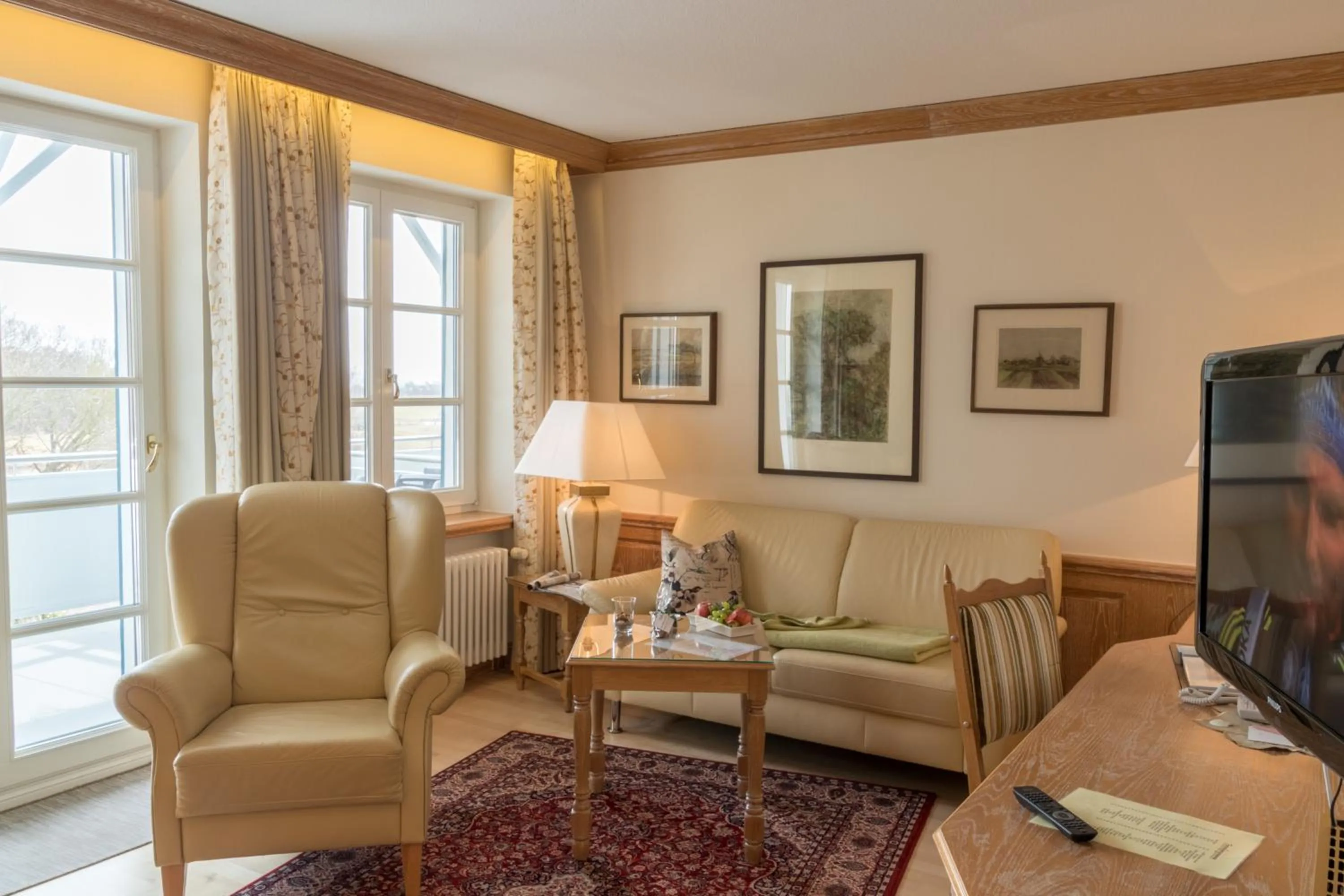 Living room in Romantik Hotel Fischerwiege