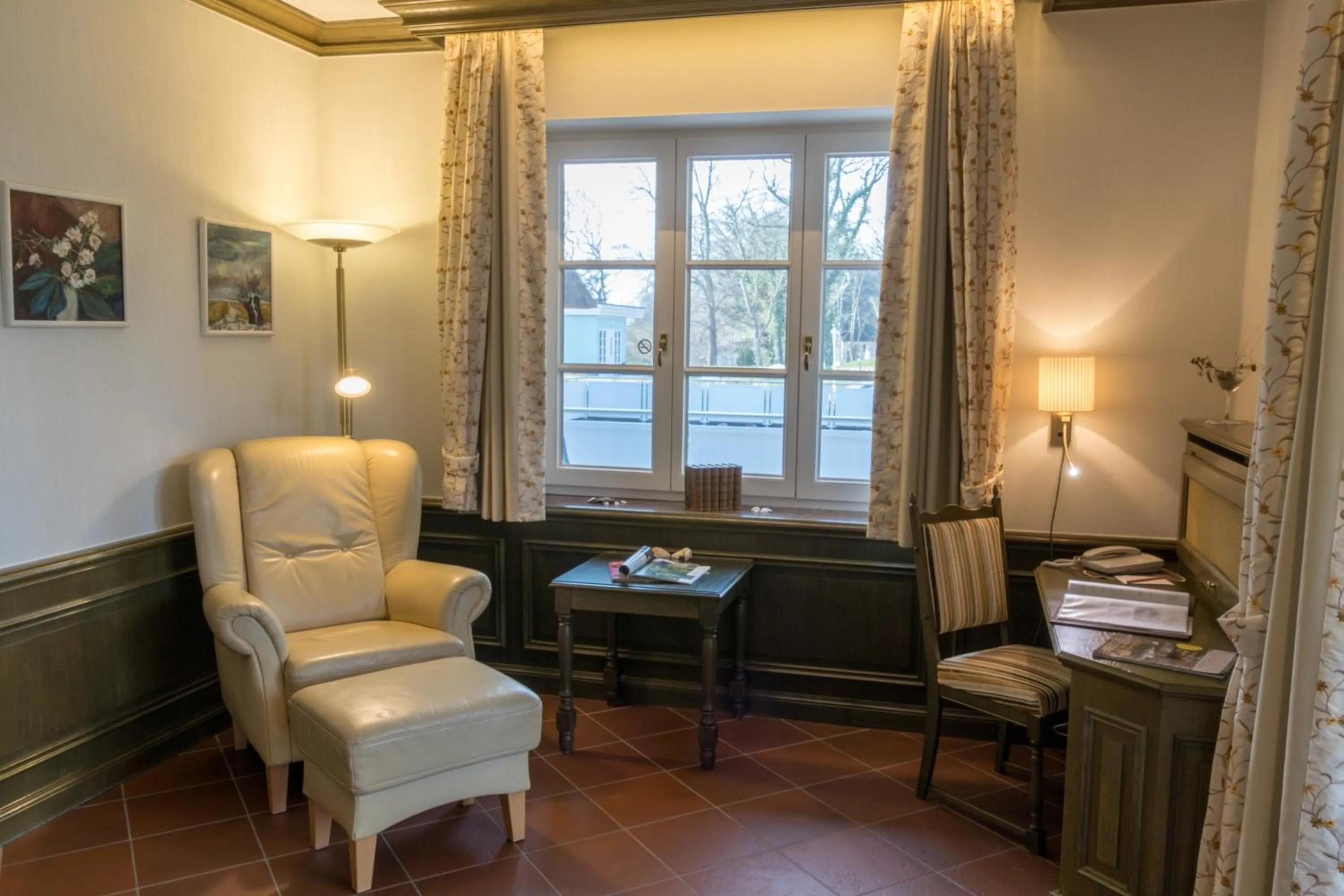 Seating area in Romantik Hotel Fischerwiege