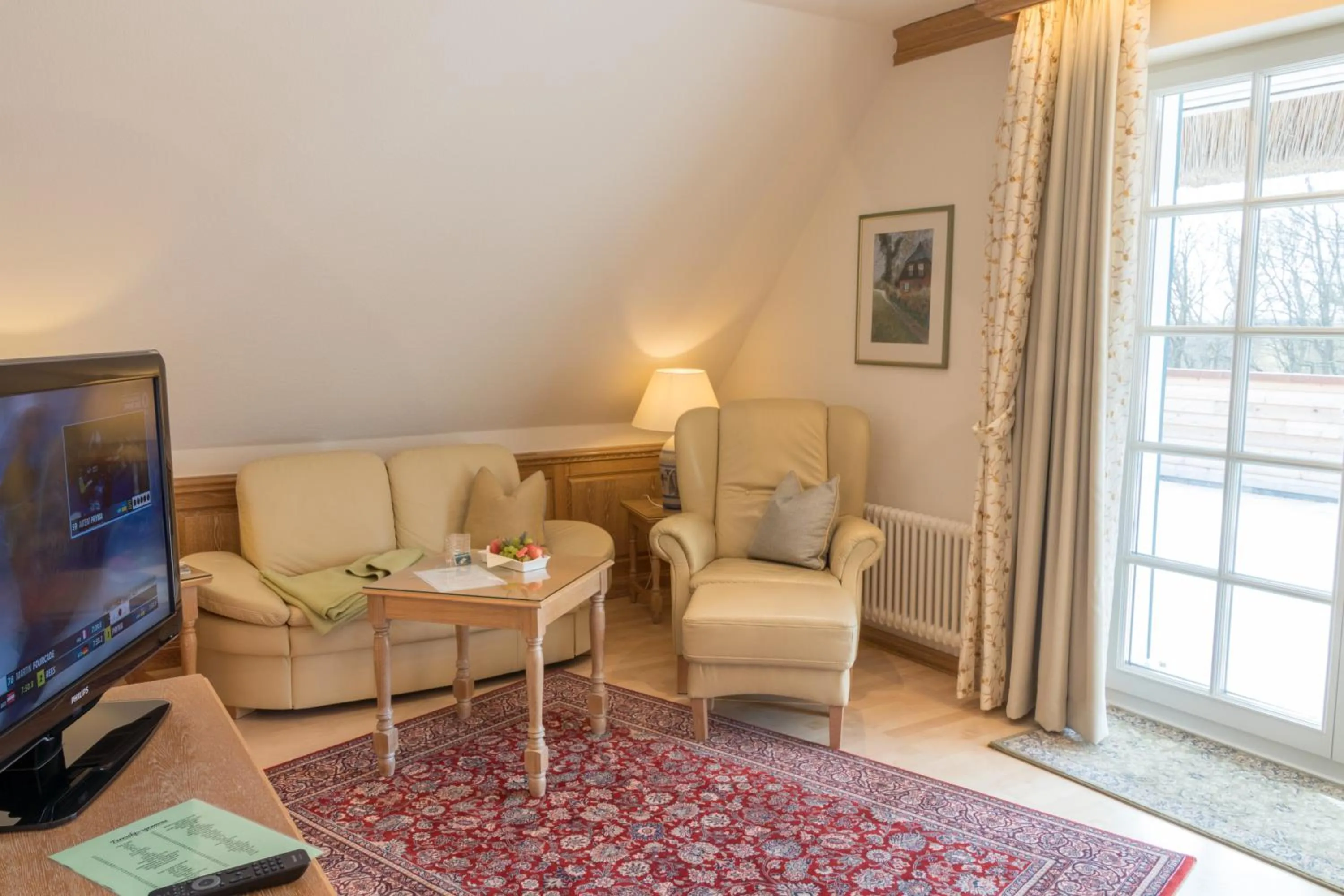 Living room in Romantik Hotel Fischerwiege