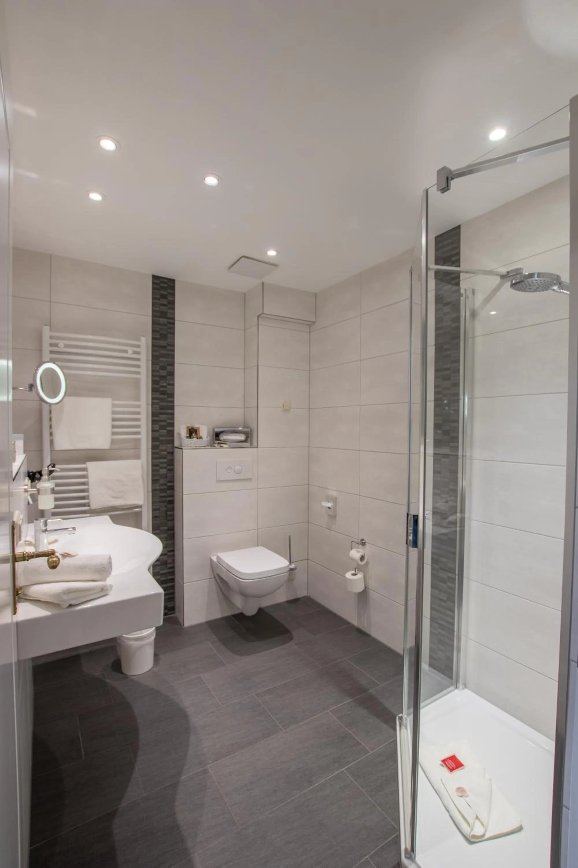 Shower in Romantik Hotel Fischerwiege