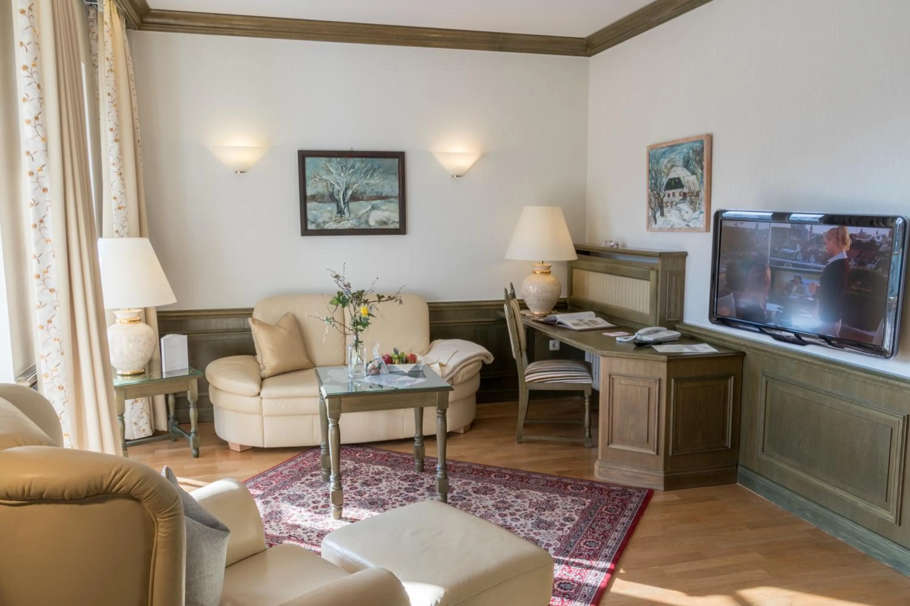 Living room in Romantik Hotel Fischerwiege