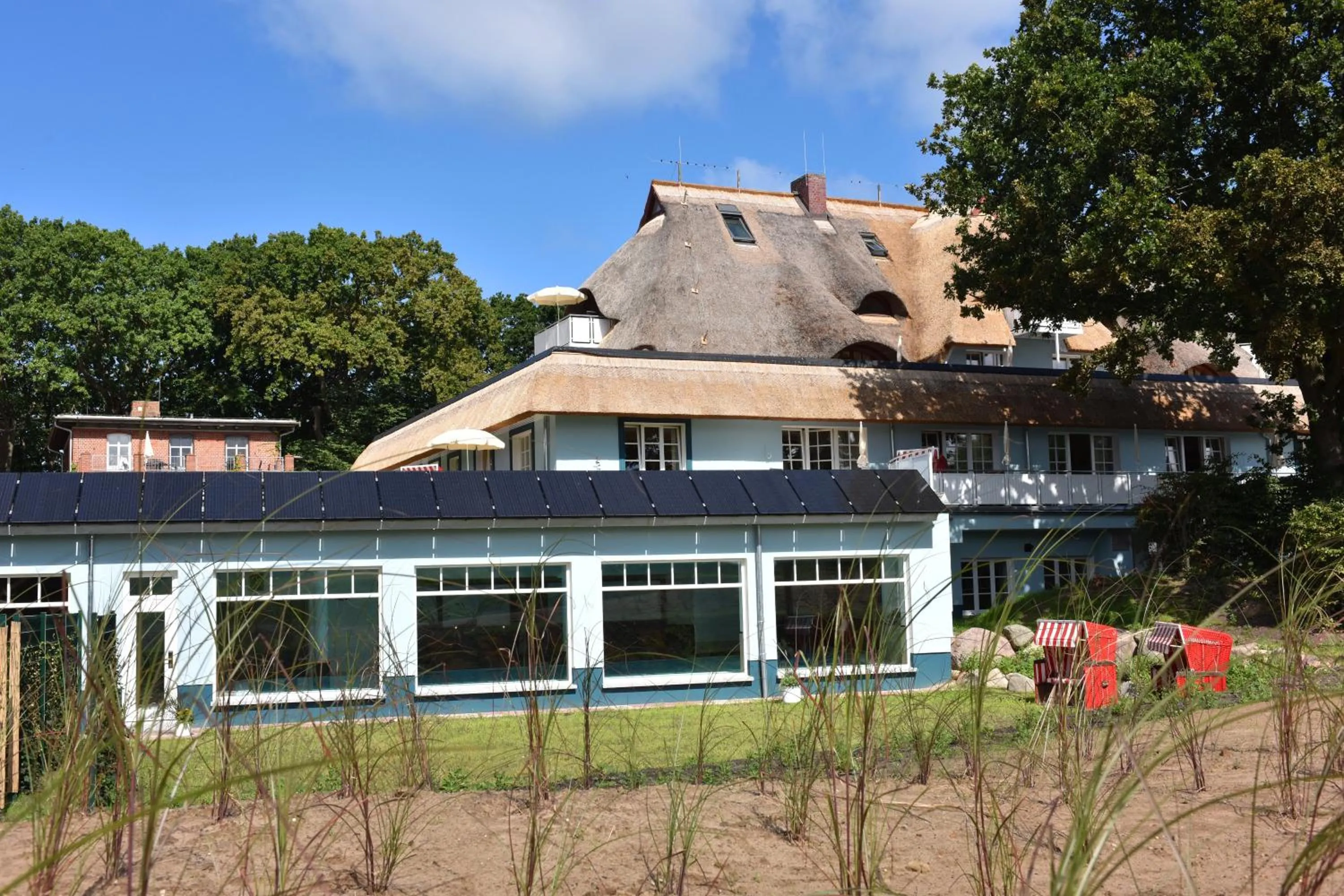 Patio in Romantik Hotel Fischerwiege