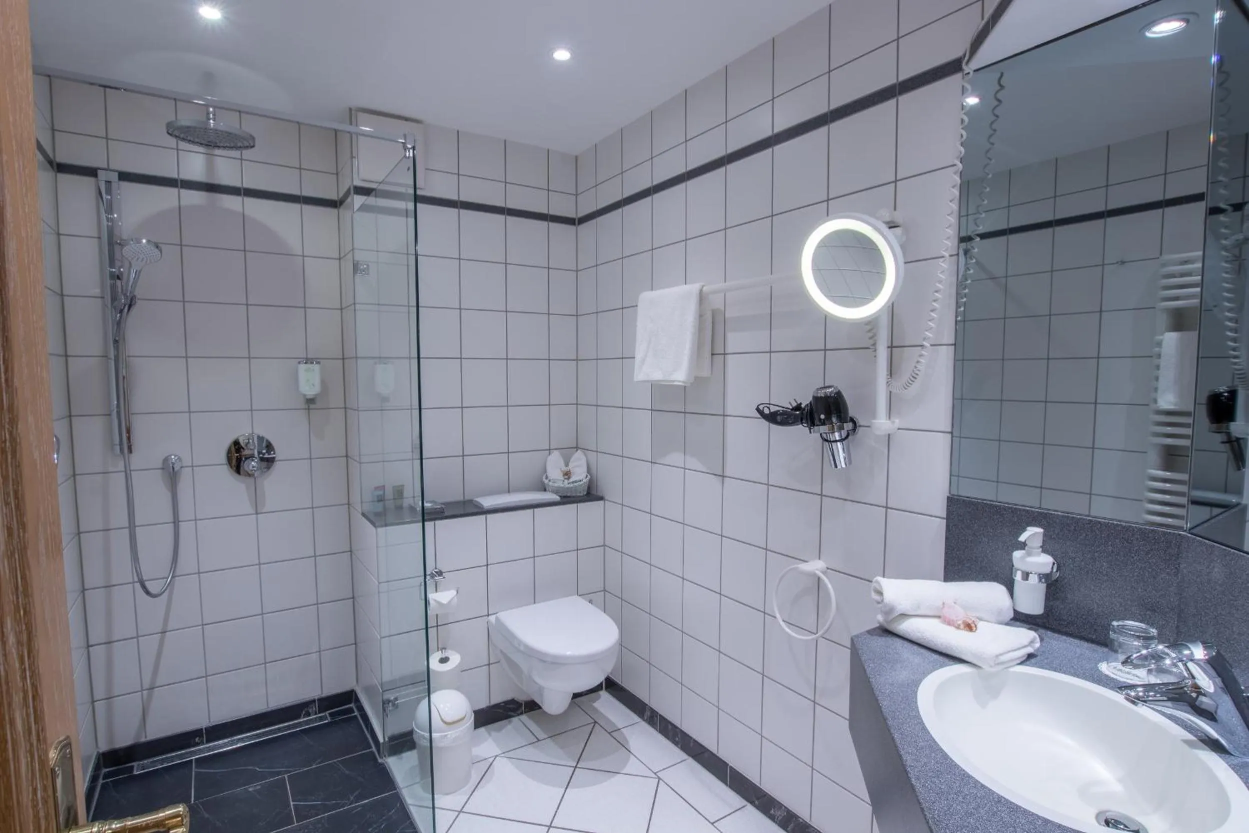 Shower in Romantik Hotel Fischerwiege