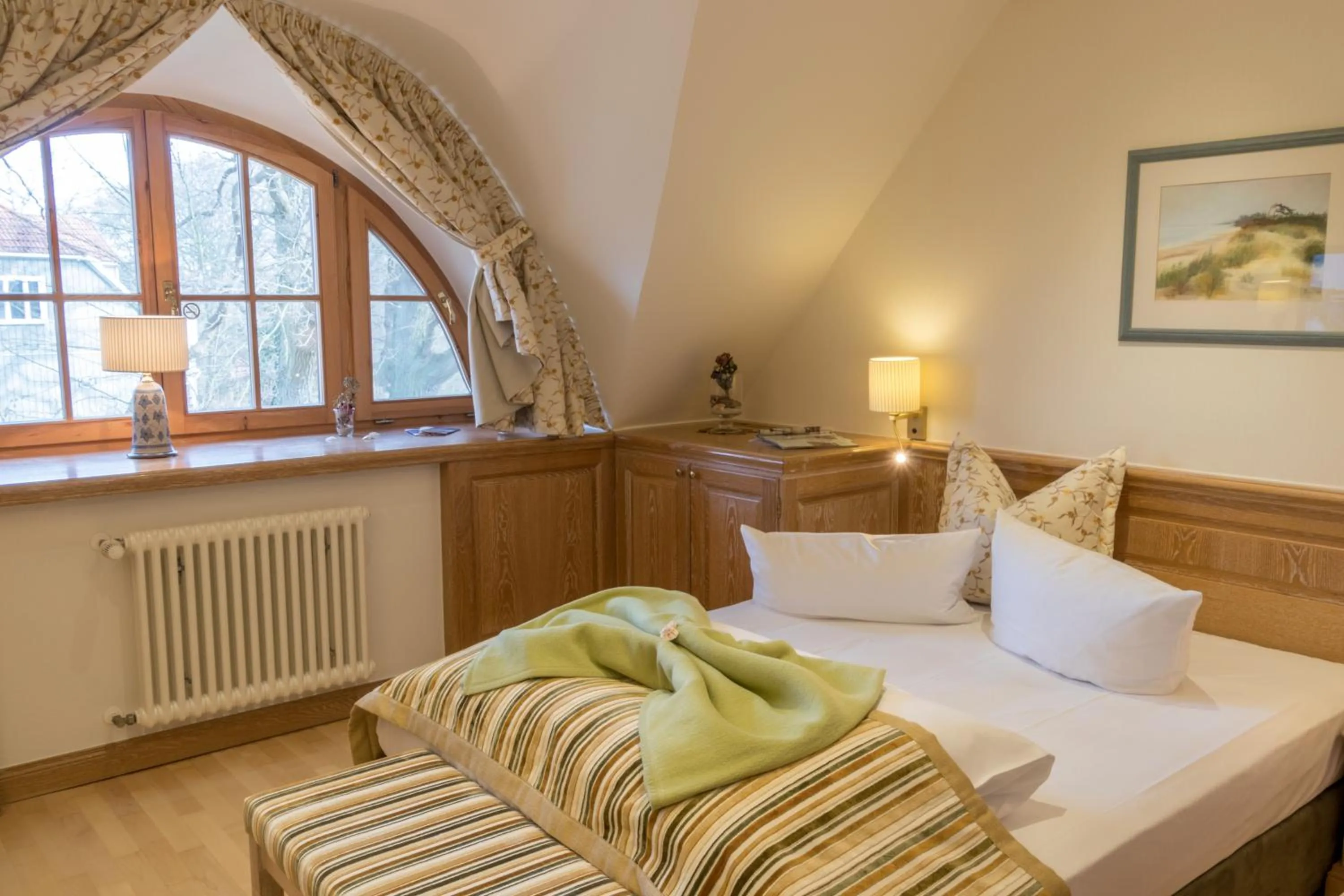 Photo of the whole room, Bed in Romantik Hotel Fischerwiege