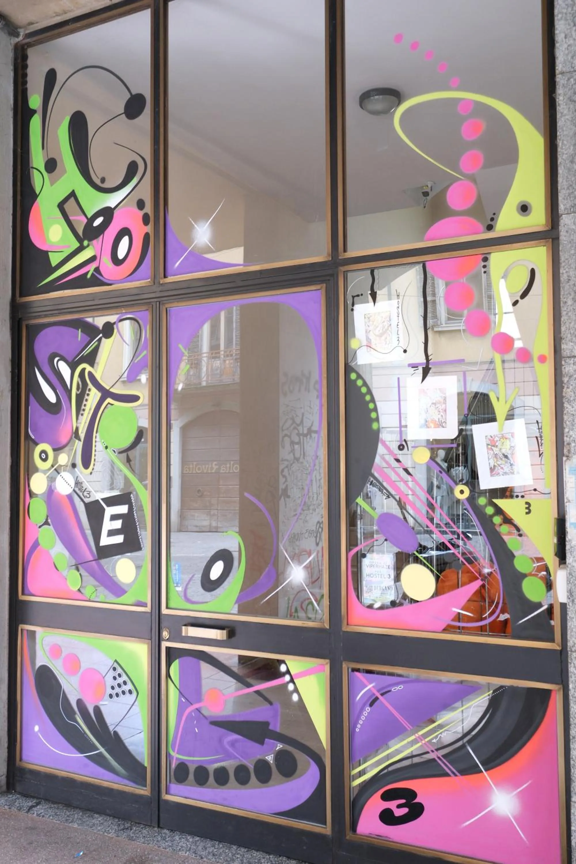 Facade/entrance in Hostel 3