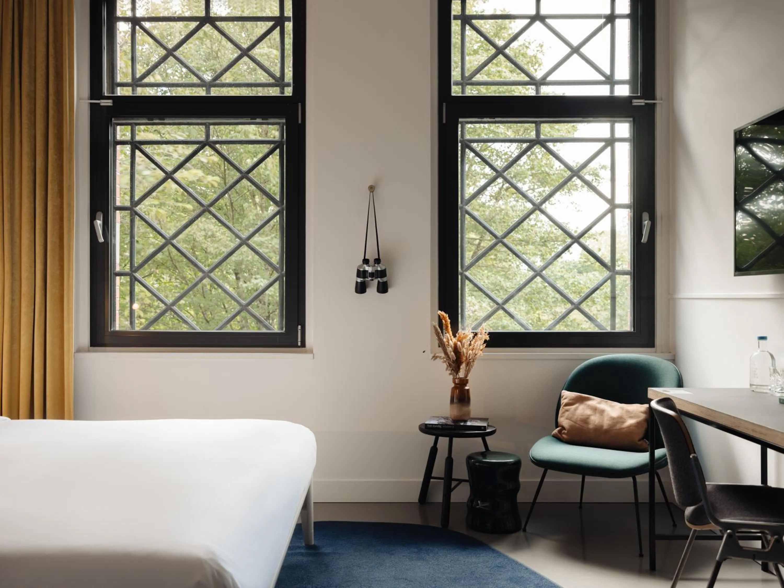 Bed in Conscious Hotel Westerpark