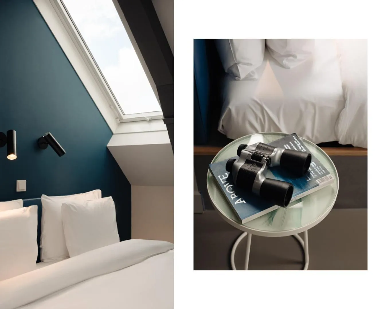 Bed in Conscious Hotel Westerpark