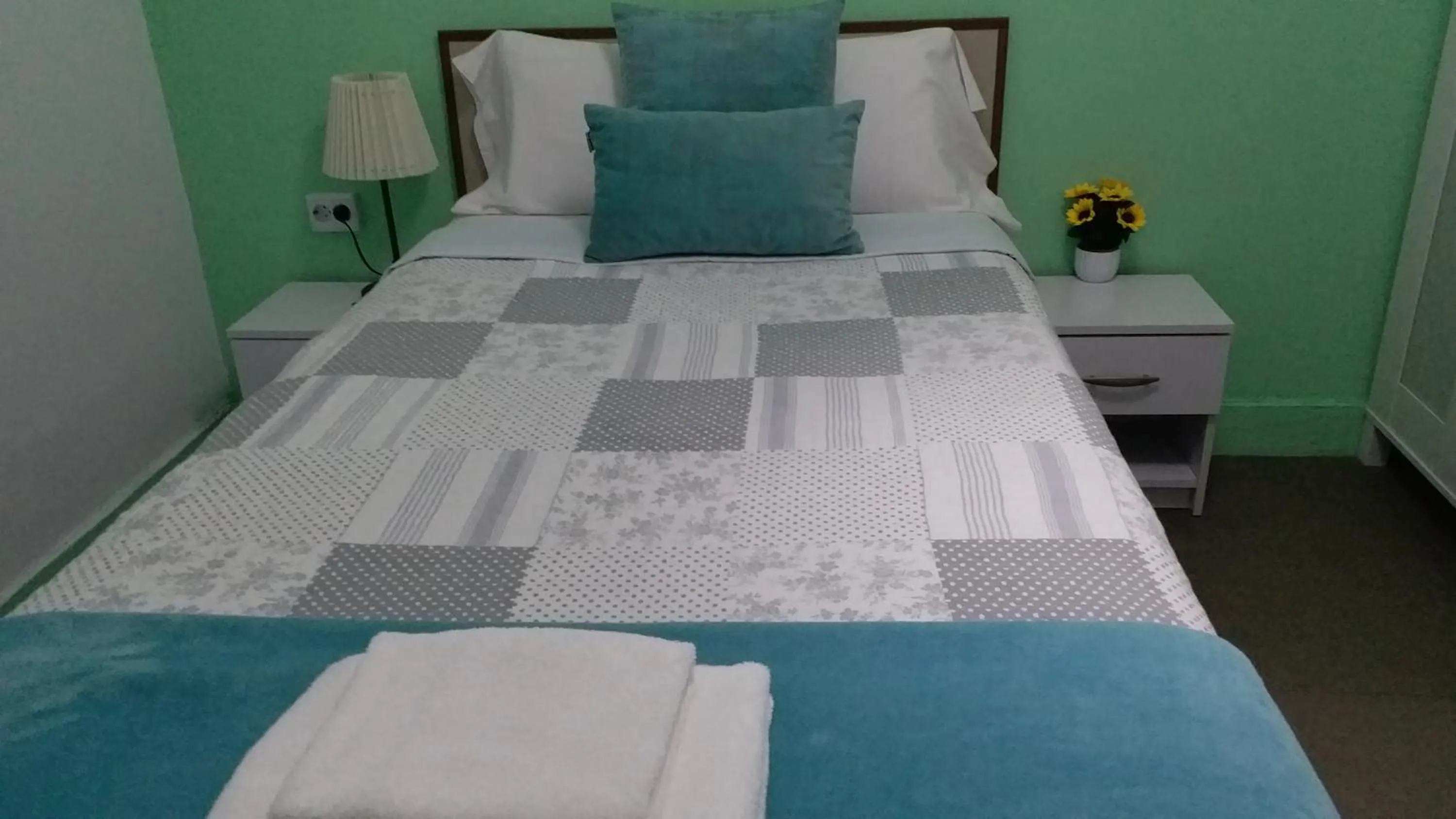 Bed in Pensión Mar Azul