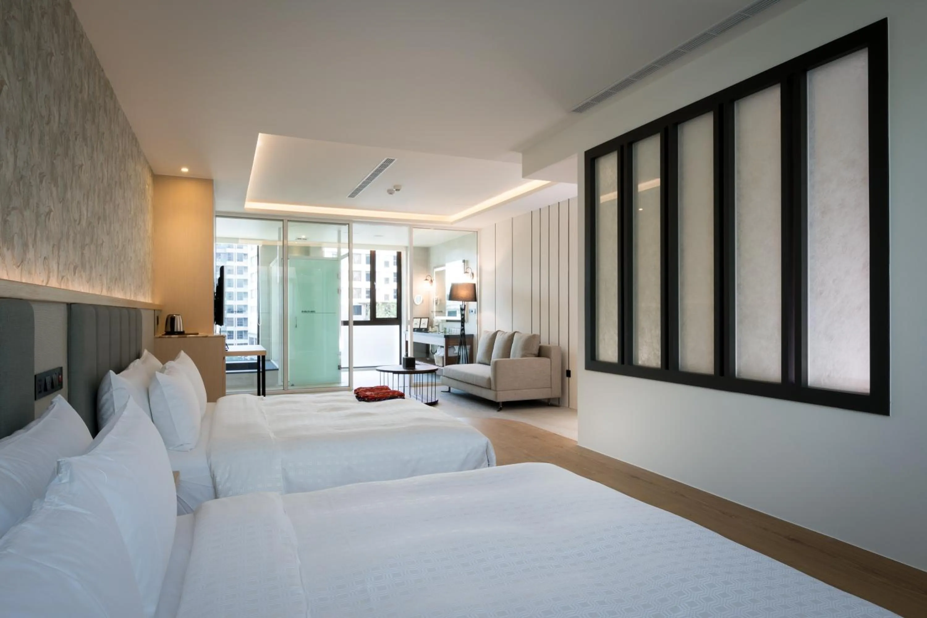 bunk bed, Bed in Hsing Fu Hot Spring Hotel