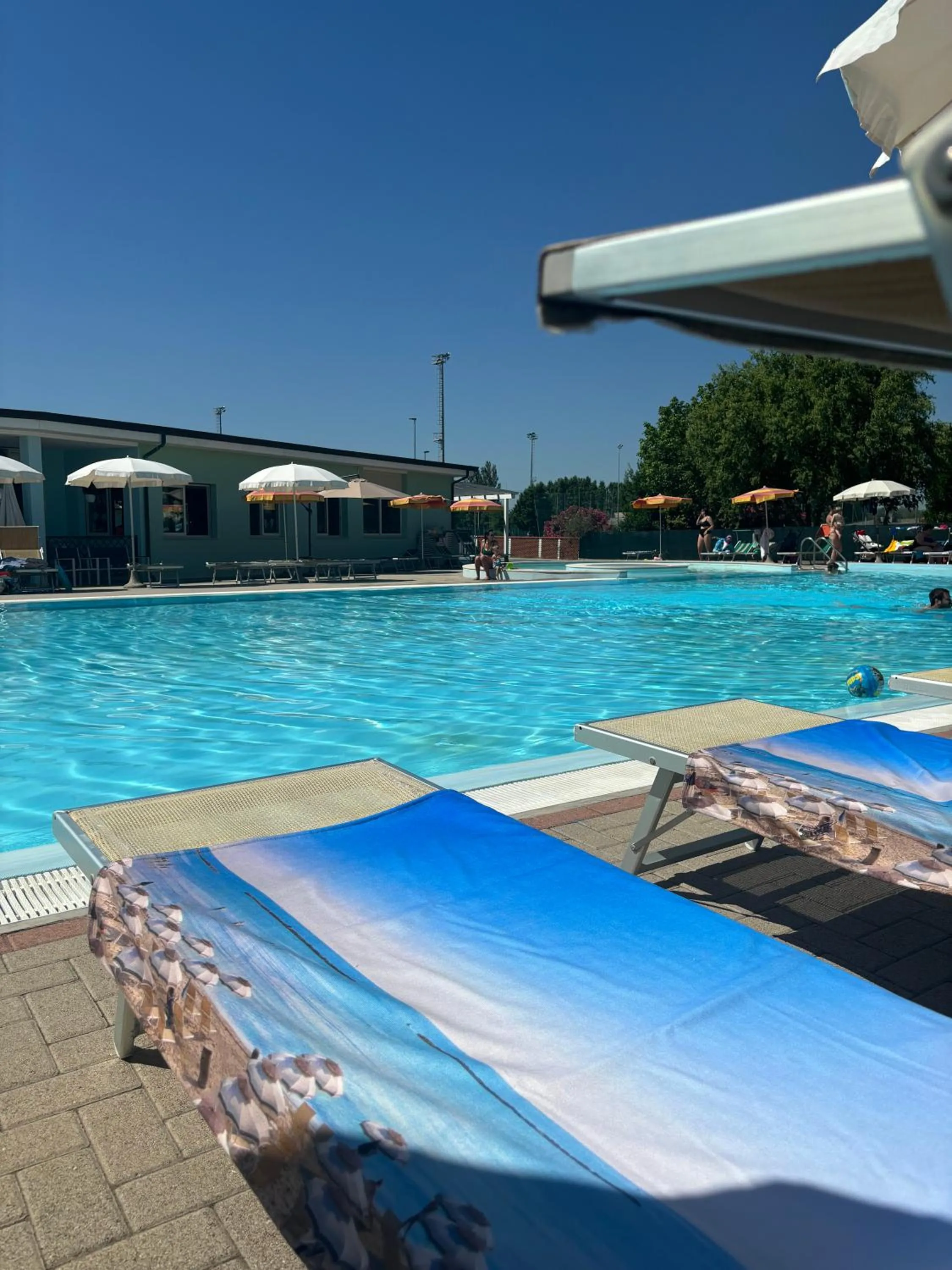 Swimming pool in Long Beach Village Residence on the sea with private beach included