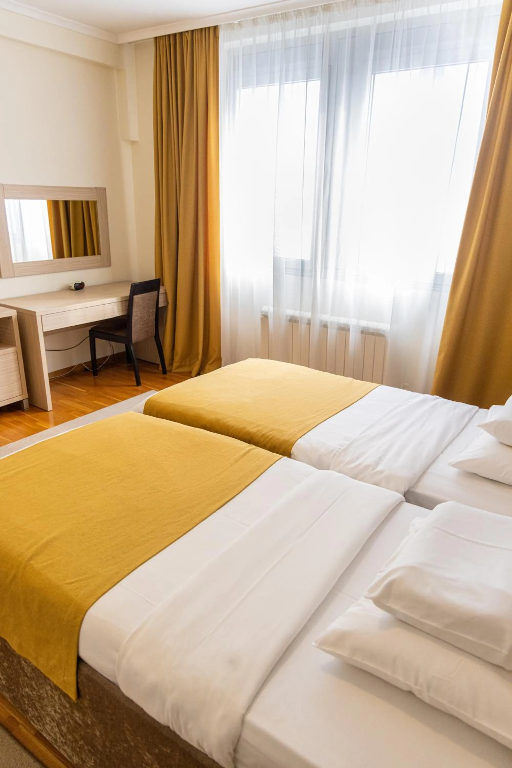 Bed in Garni Hotel Nevski