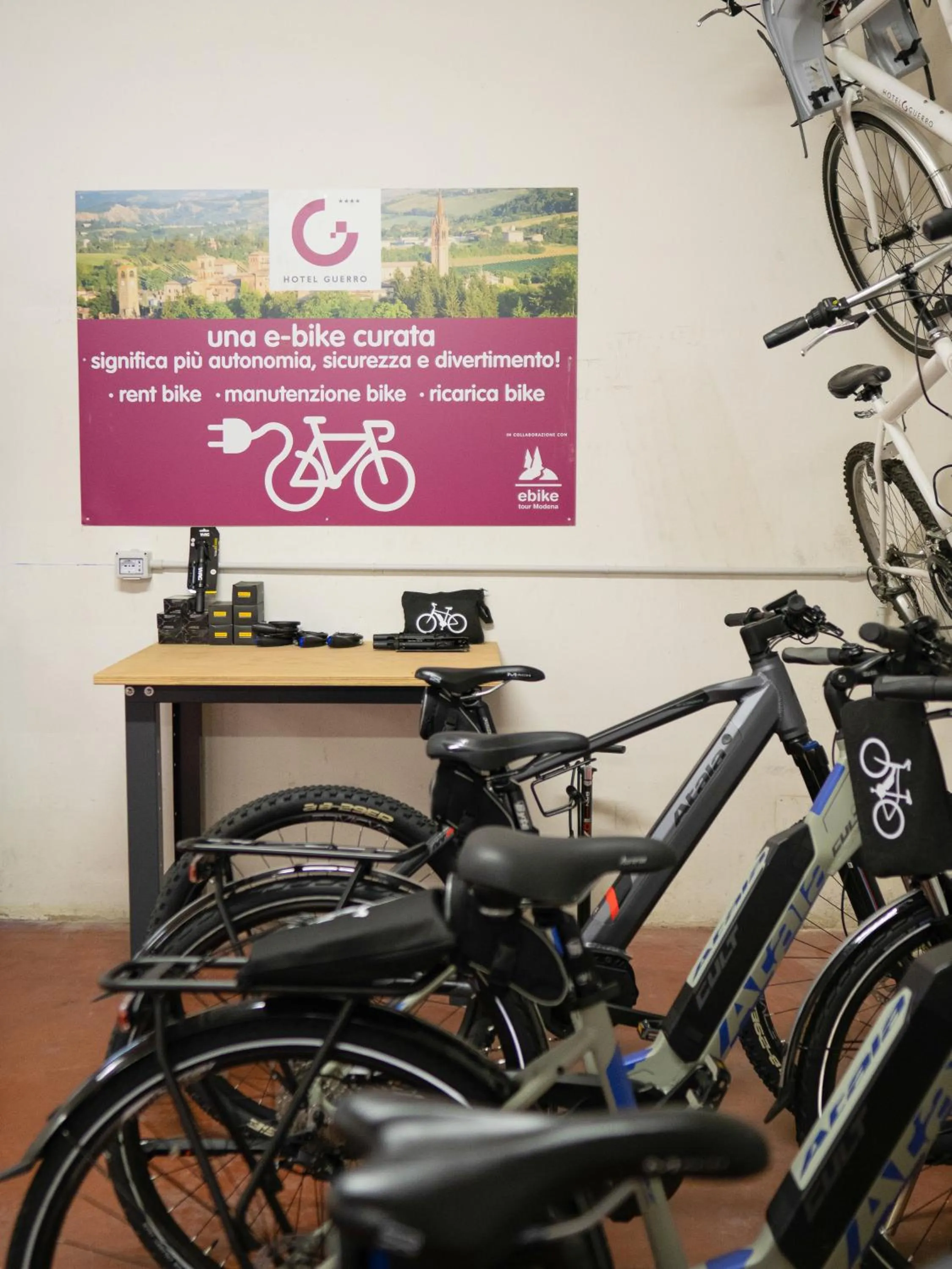 Cycling in Hotel Guerro