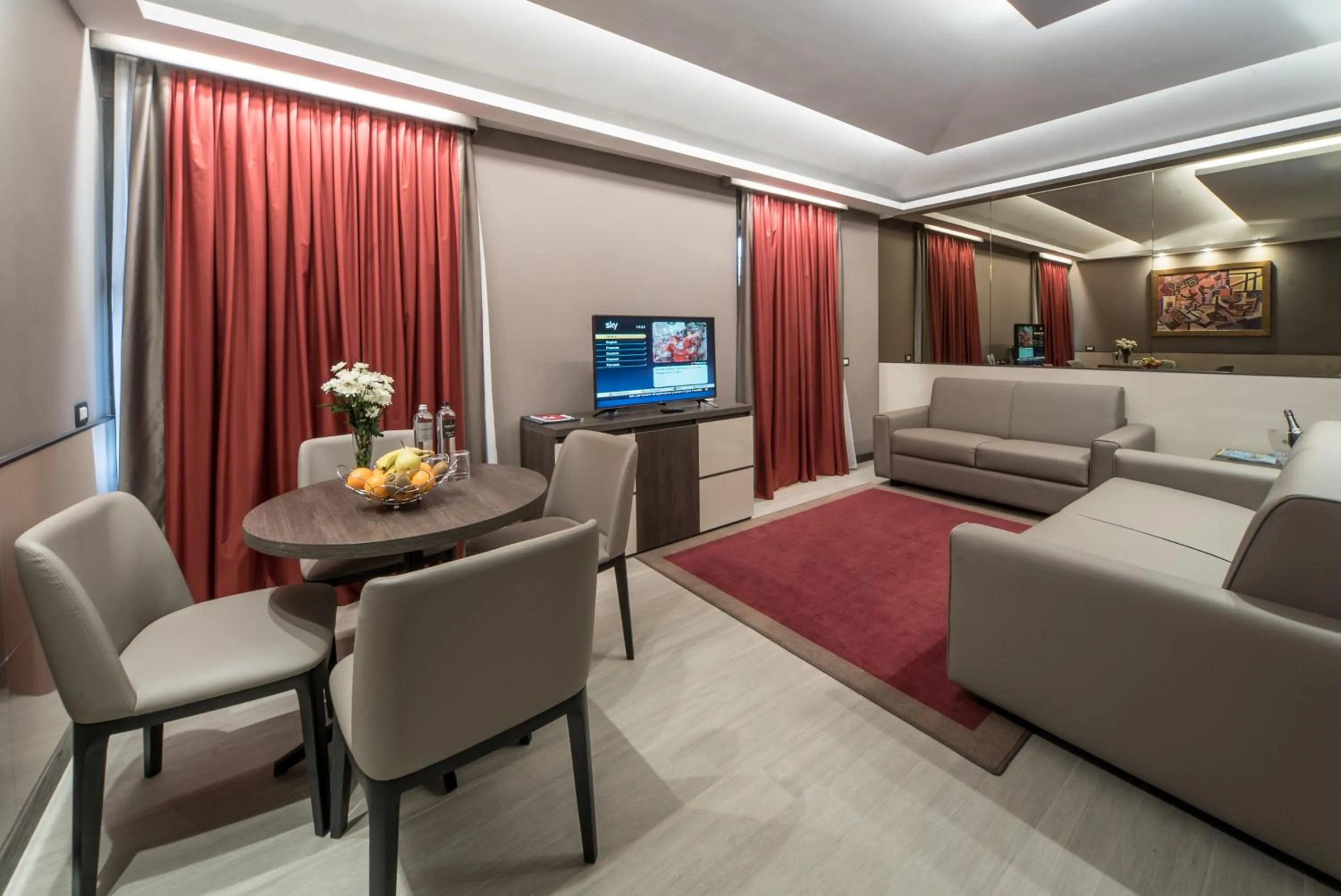 Living room in Hotel Guerro