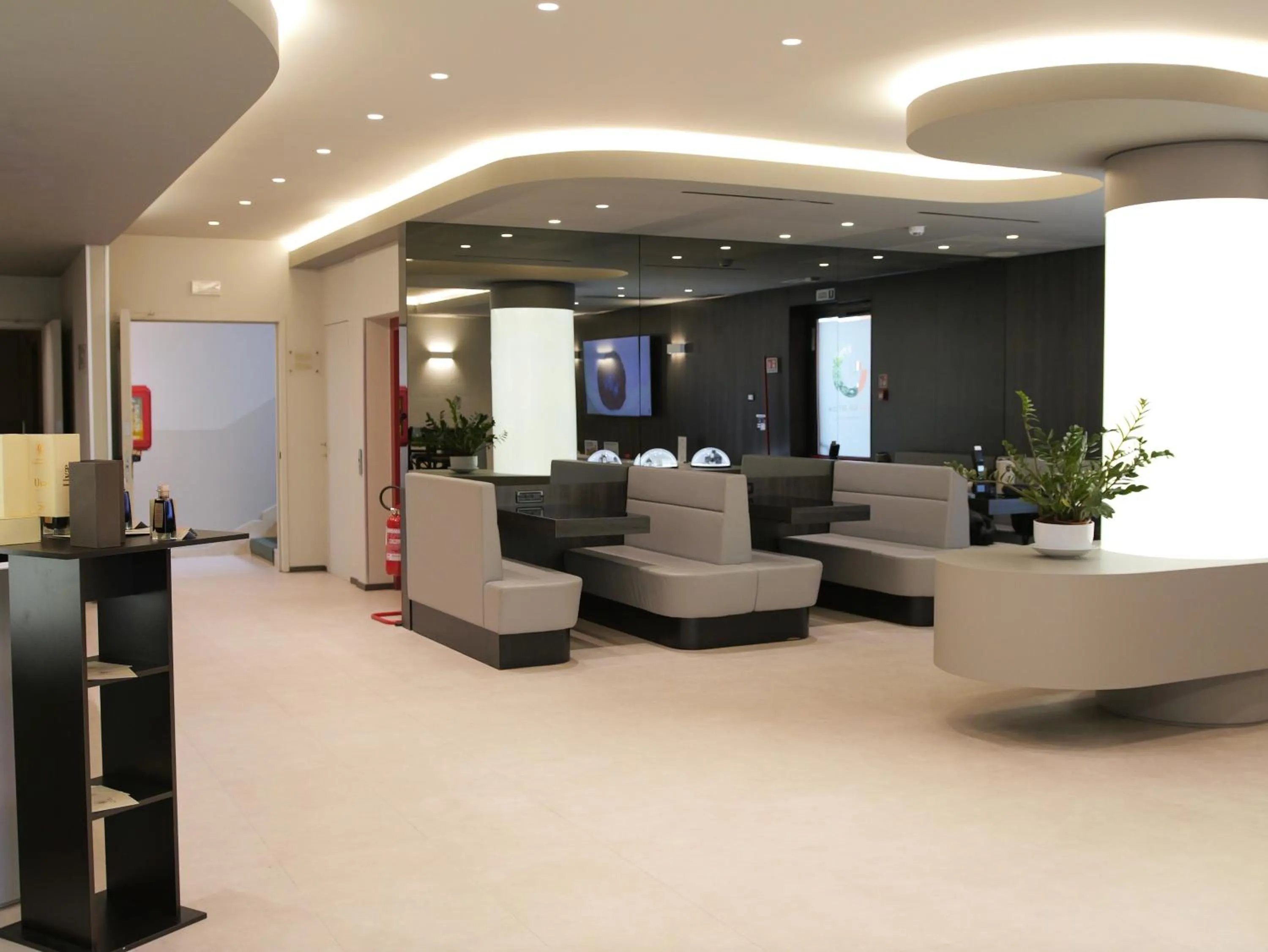 Lobby or reception in Hotel Guerro
