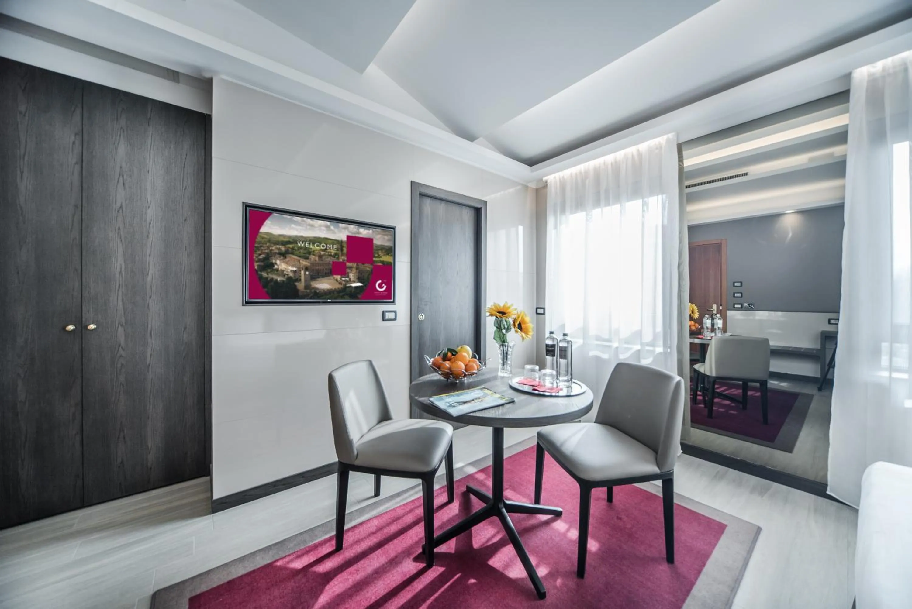 Dining area in Hotel Guerro