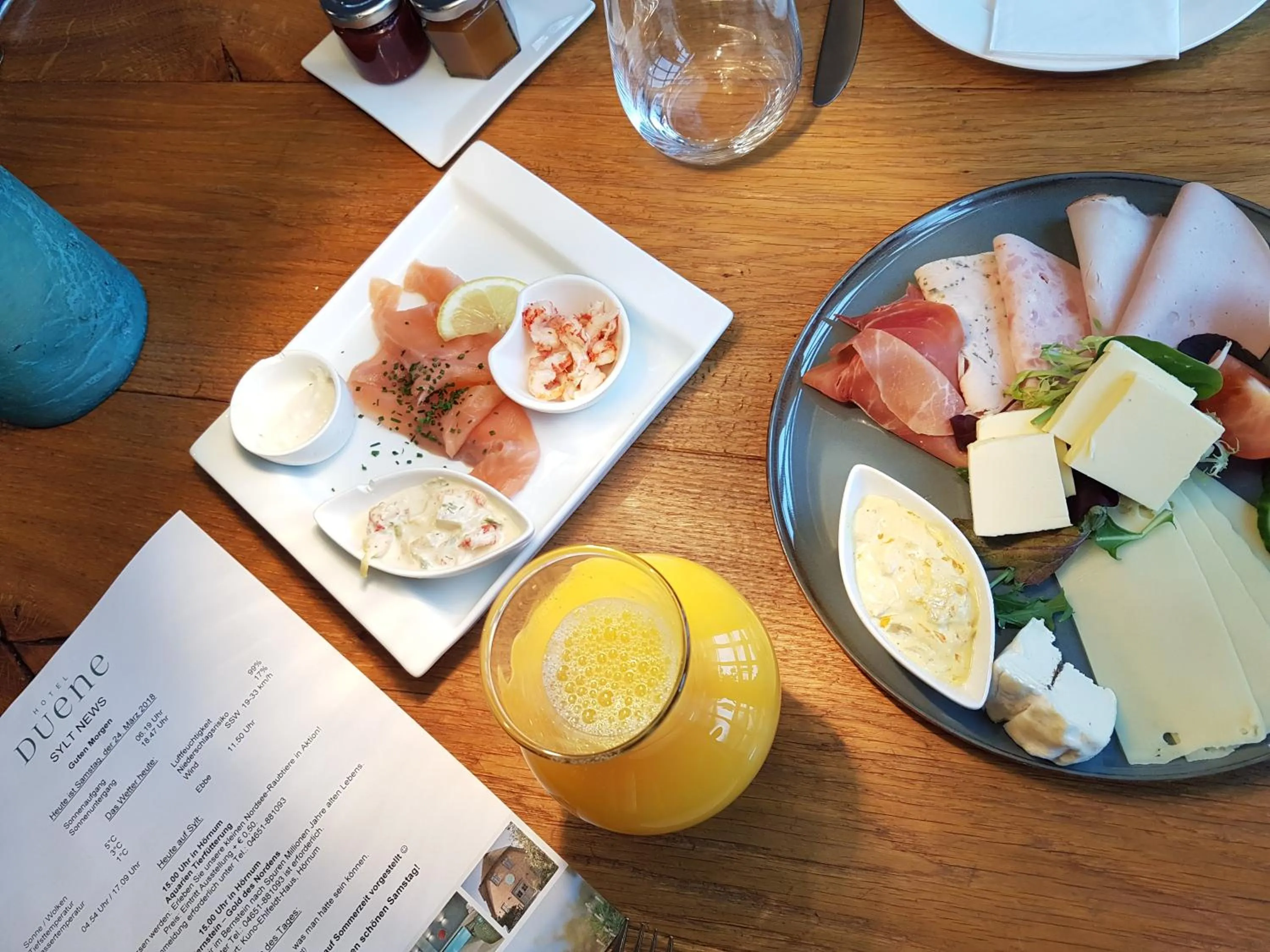 Breakfast in Hotel Duene