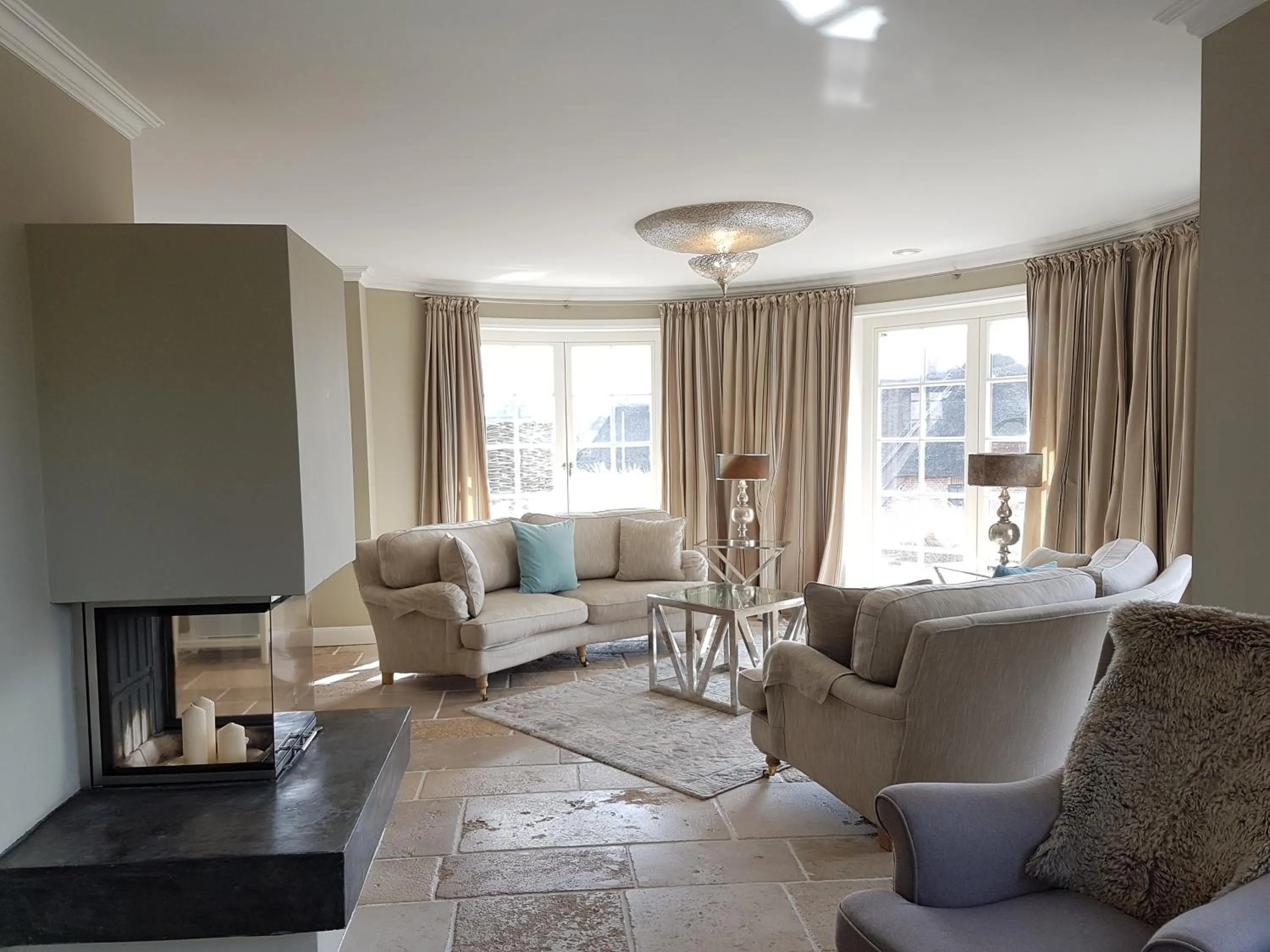 Living room in Hotel Duene