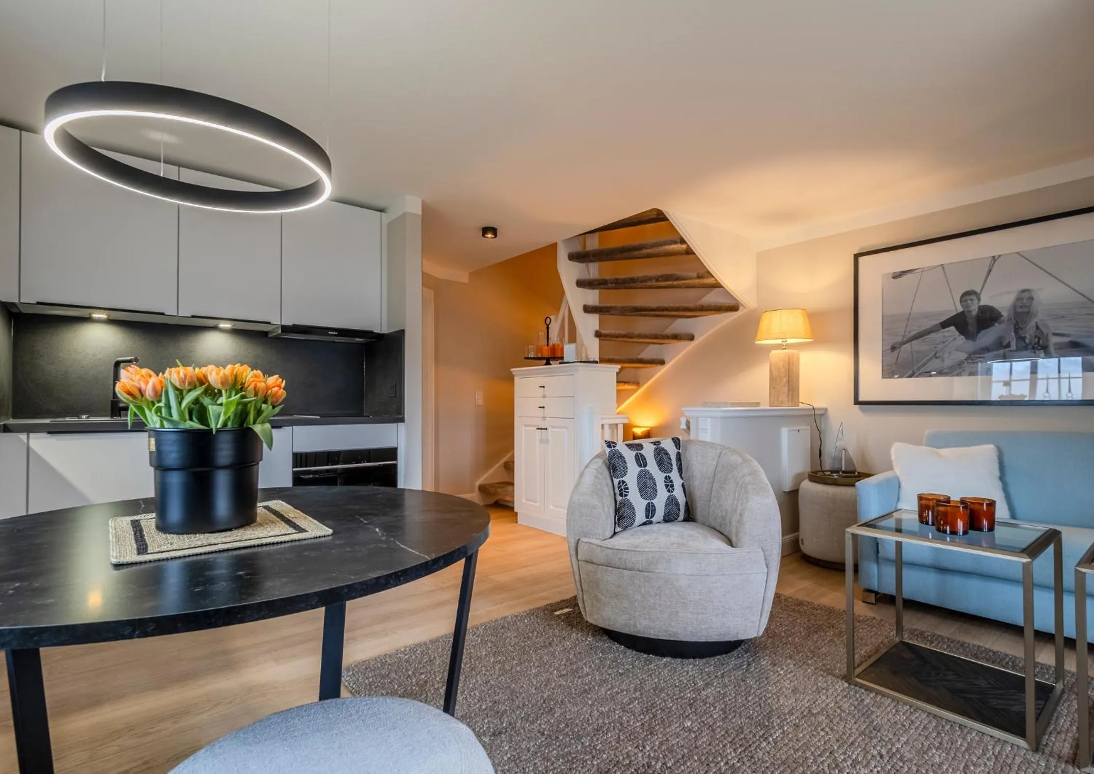 Living room in Hotel Duene