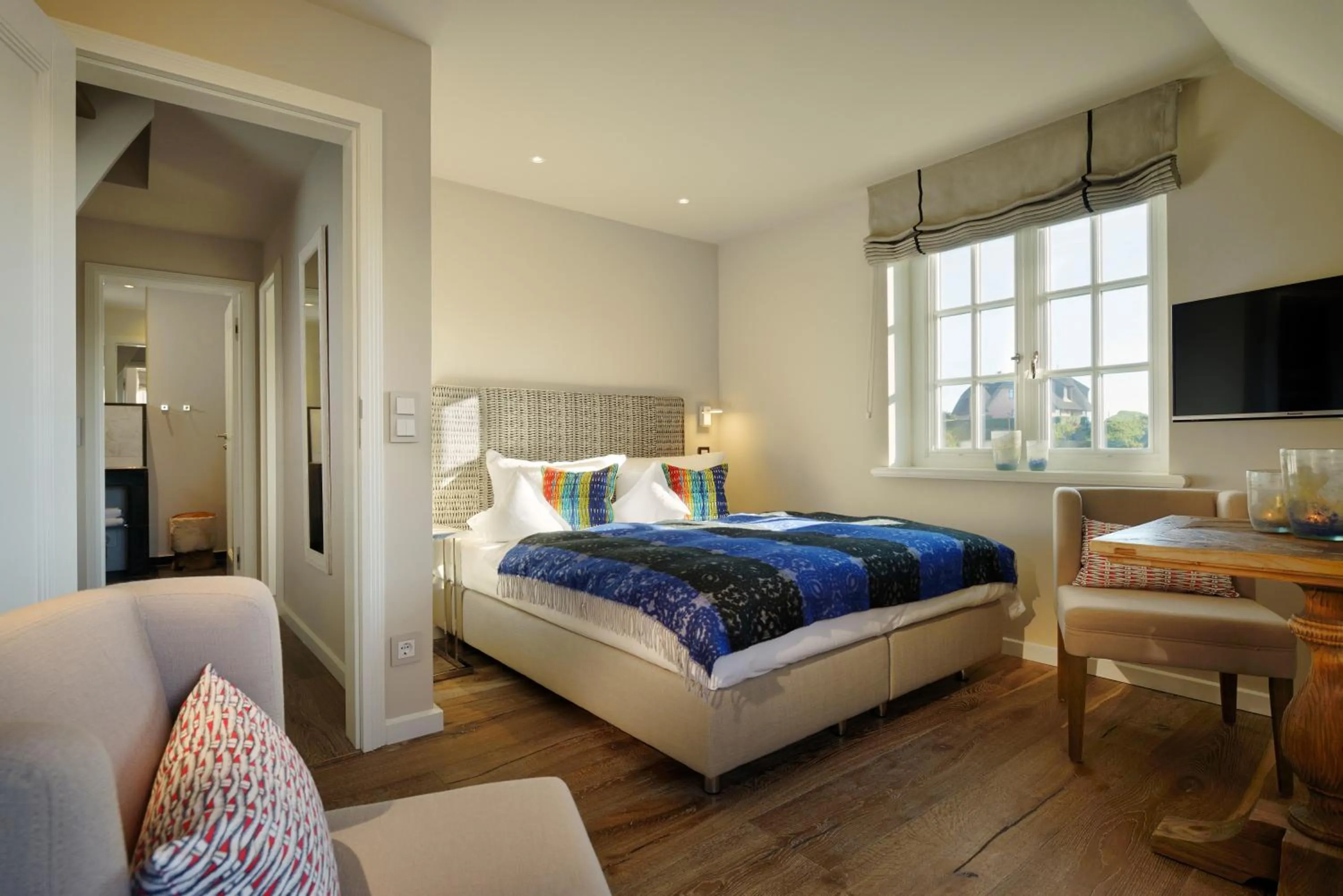 Bedroom, Bed in Hotel Duene