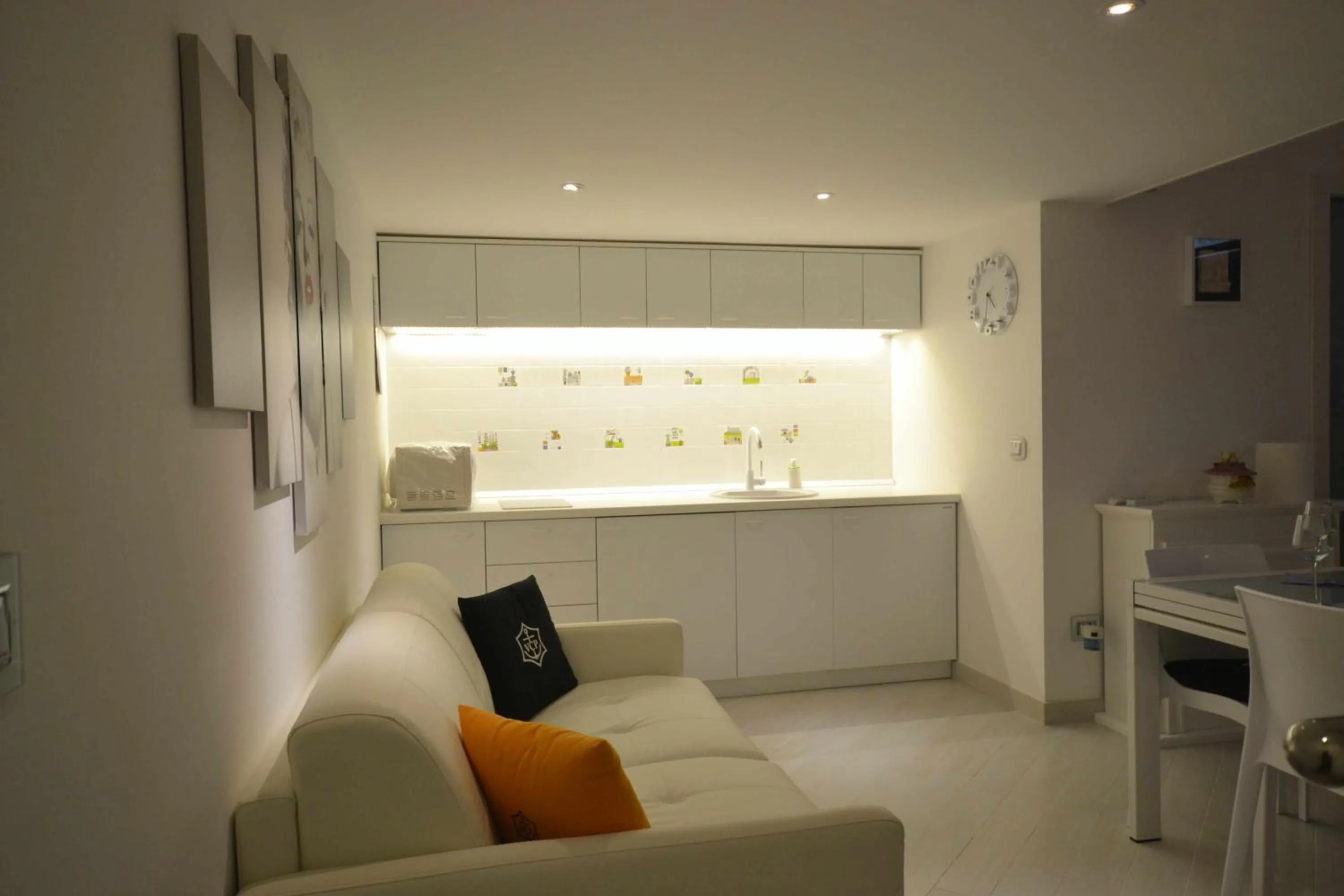 Living room in Golden Bay