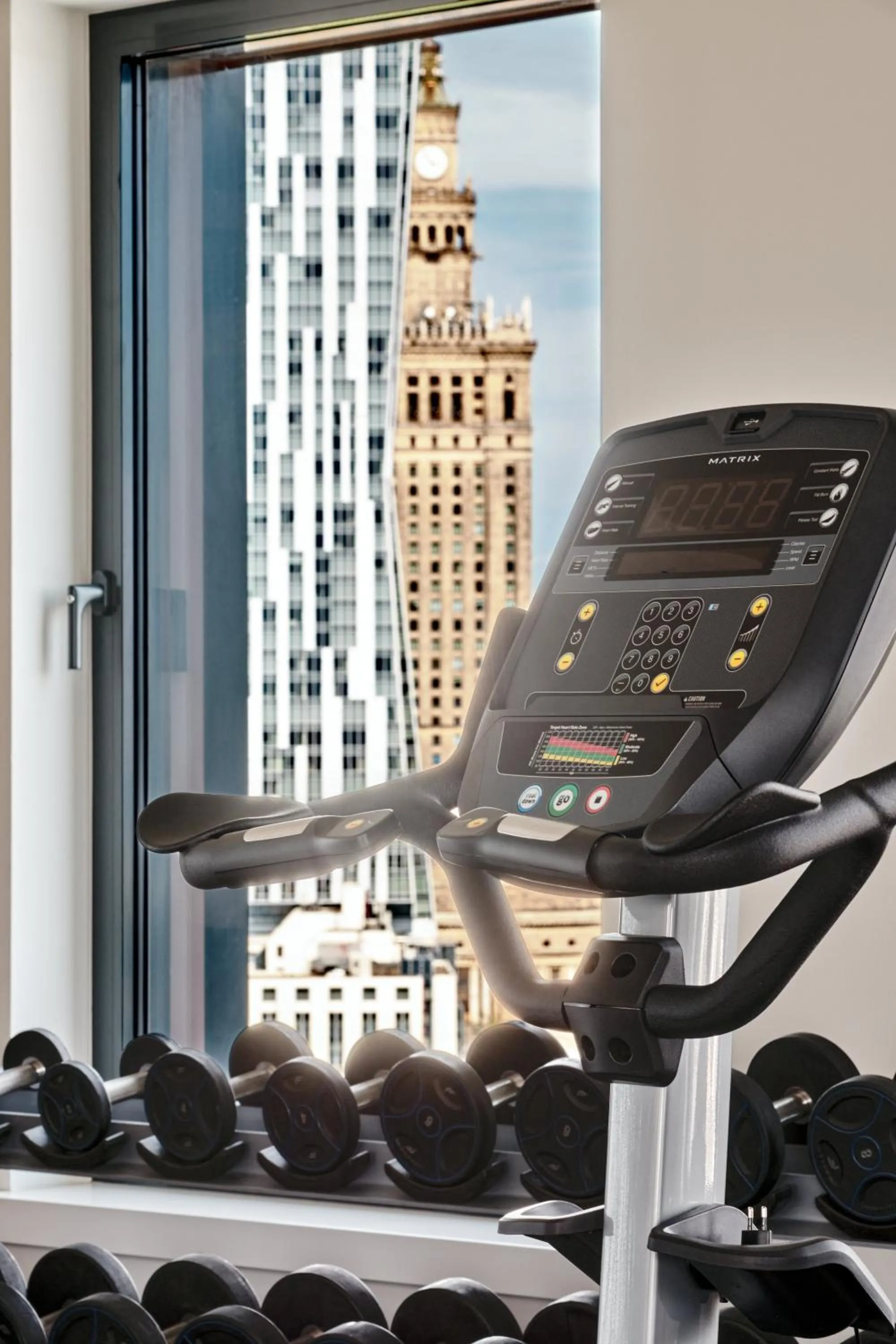 Fitness centre/facilities in Holiday Inn - Warsaw City Centre by IHG