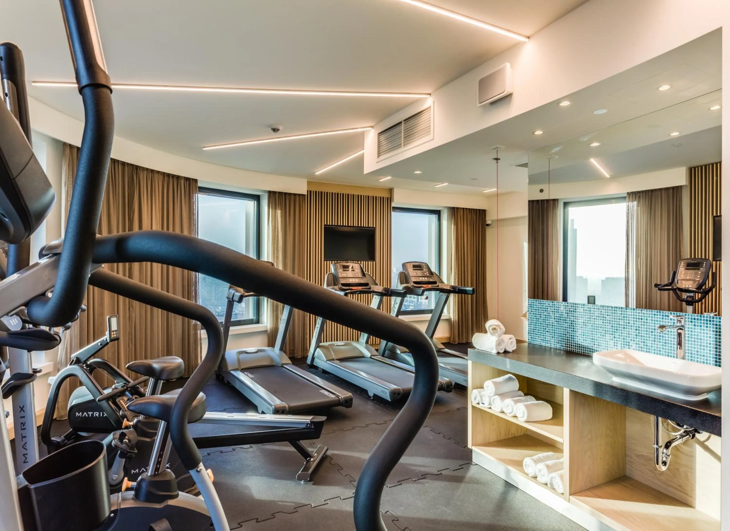Fitness centre/facilities in Holiday Inn - Warsaw City Centre by IHG