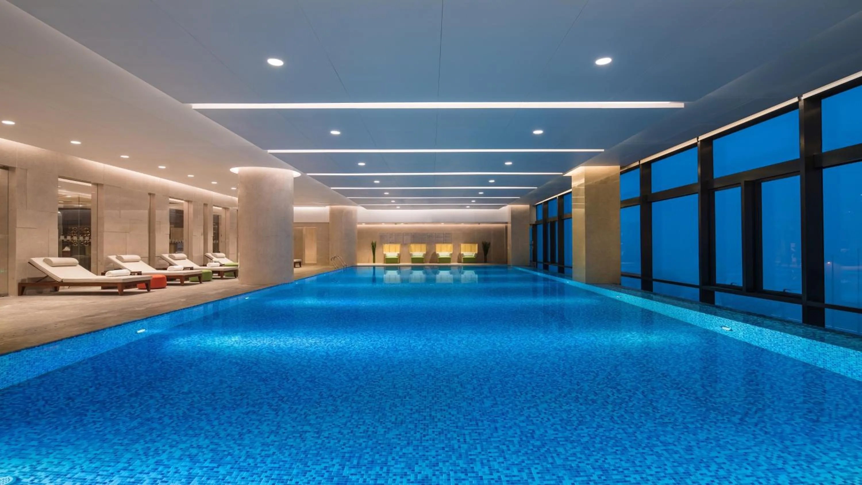 Swimming pool in Holiday Inn Suzhou Taihu Lake by IHG