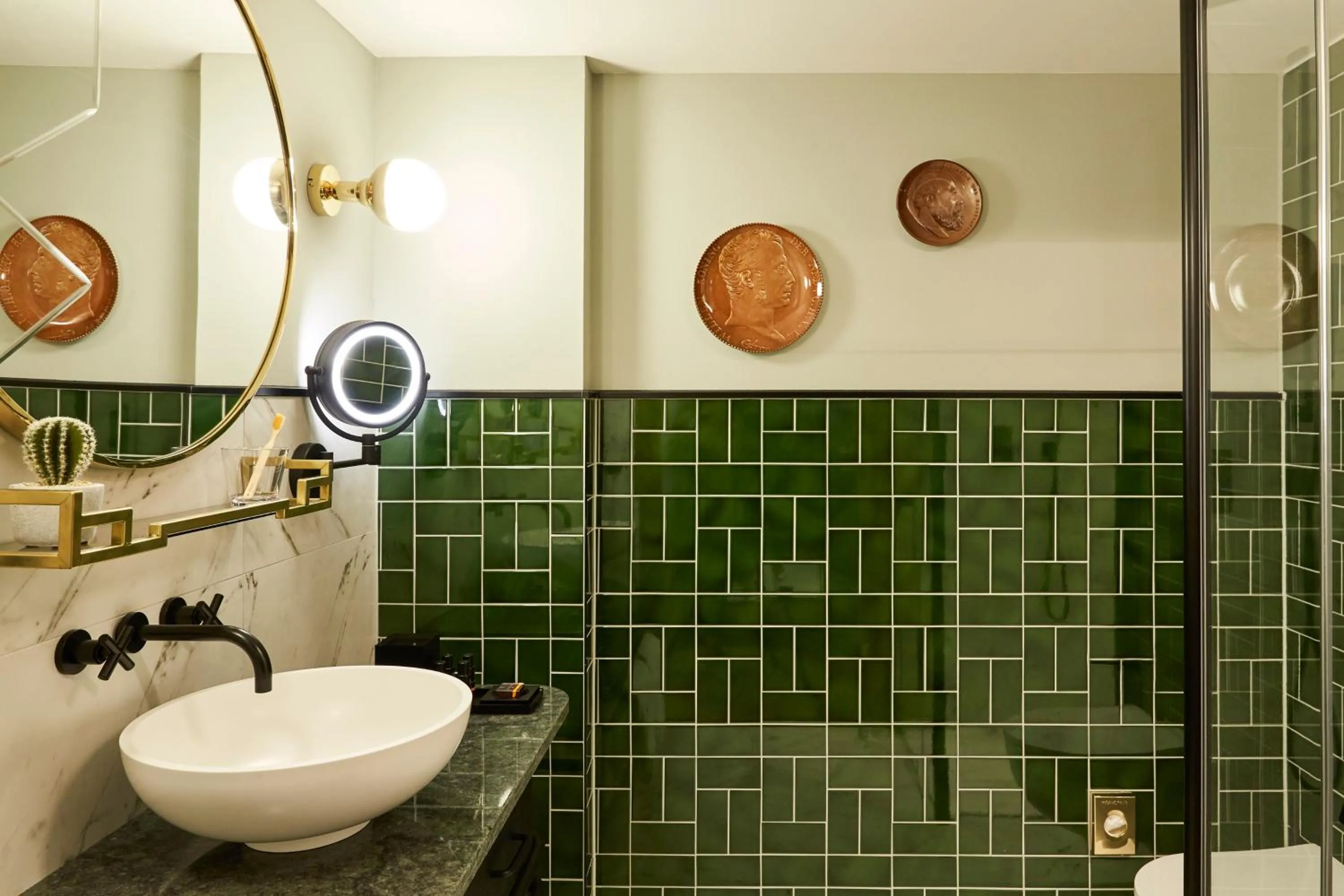 Shower in Hotel Indigo The Hague - Palace Noordeinde by IHG