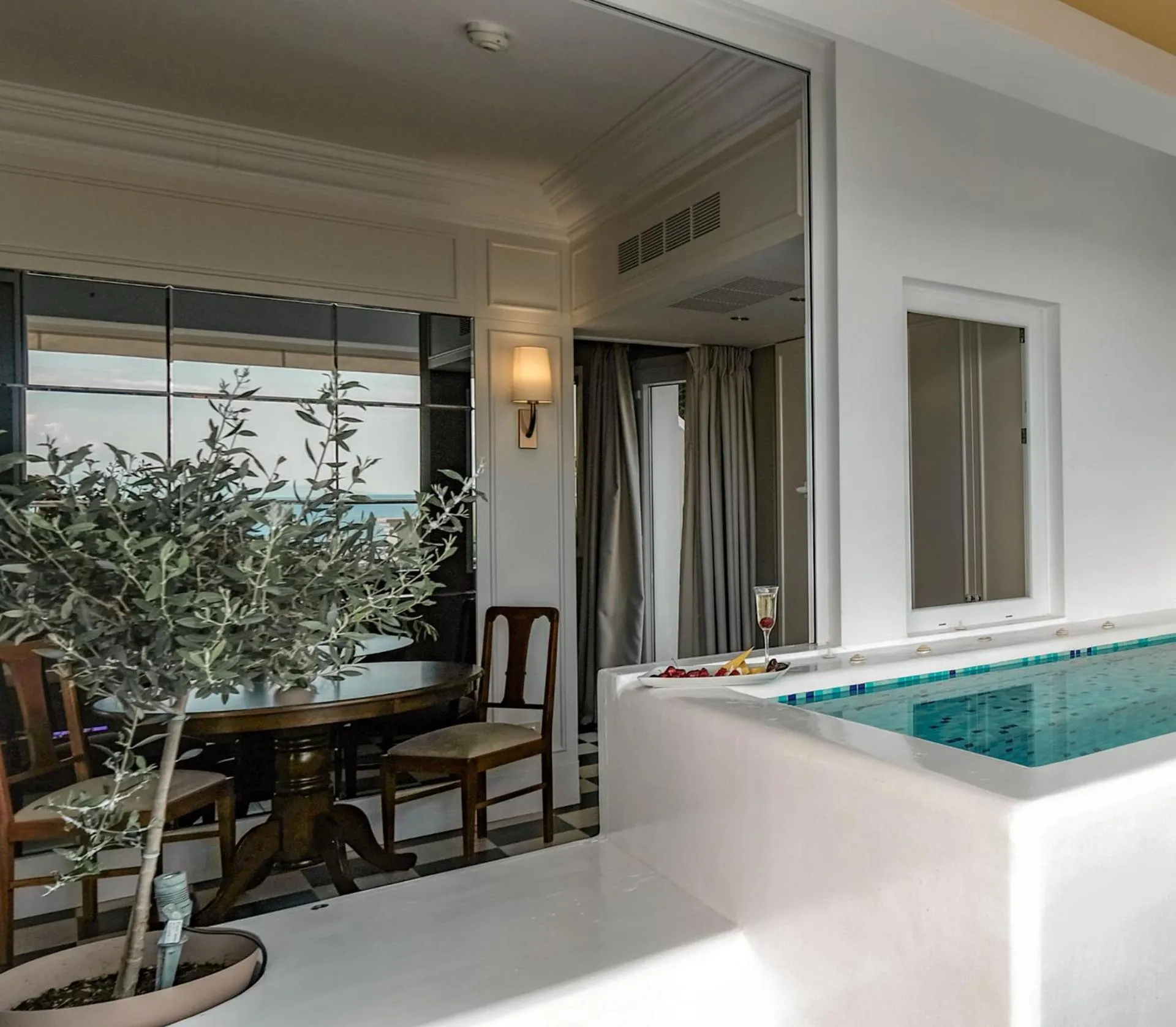 Living room in Irida Parga