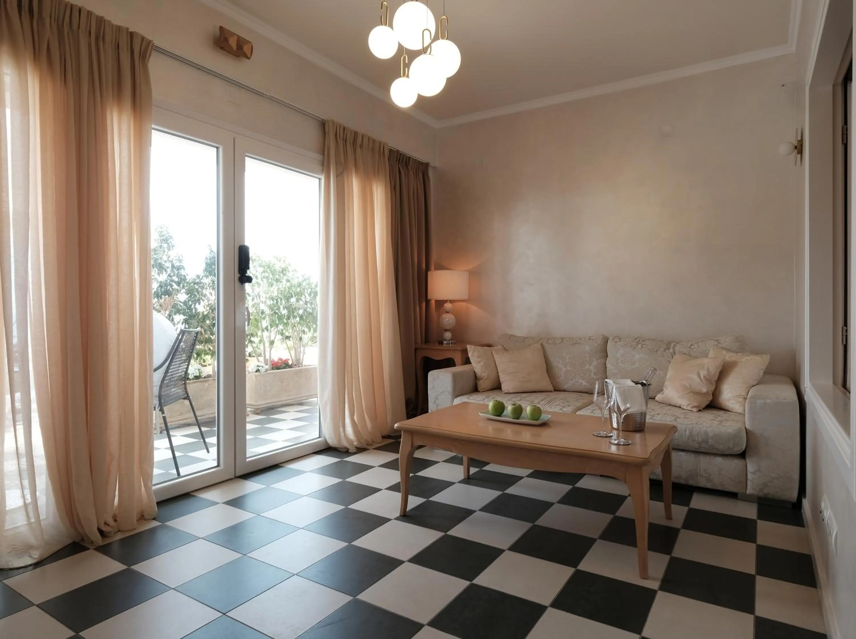 Living room in Irida Parga