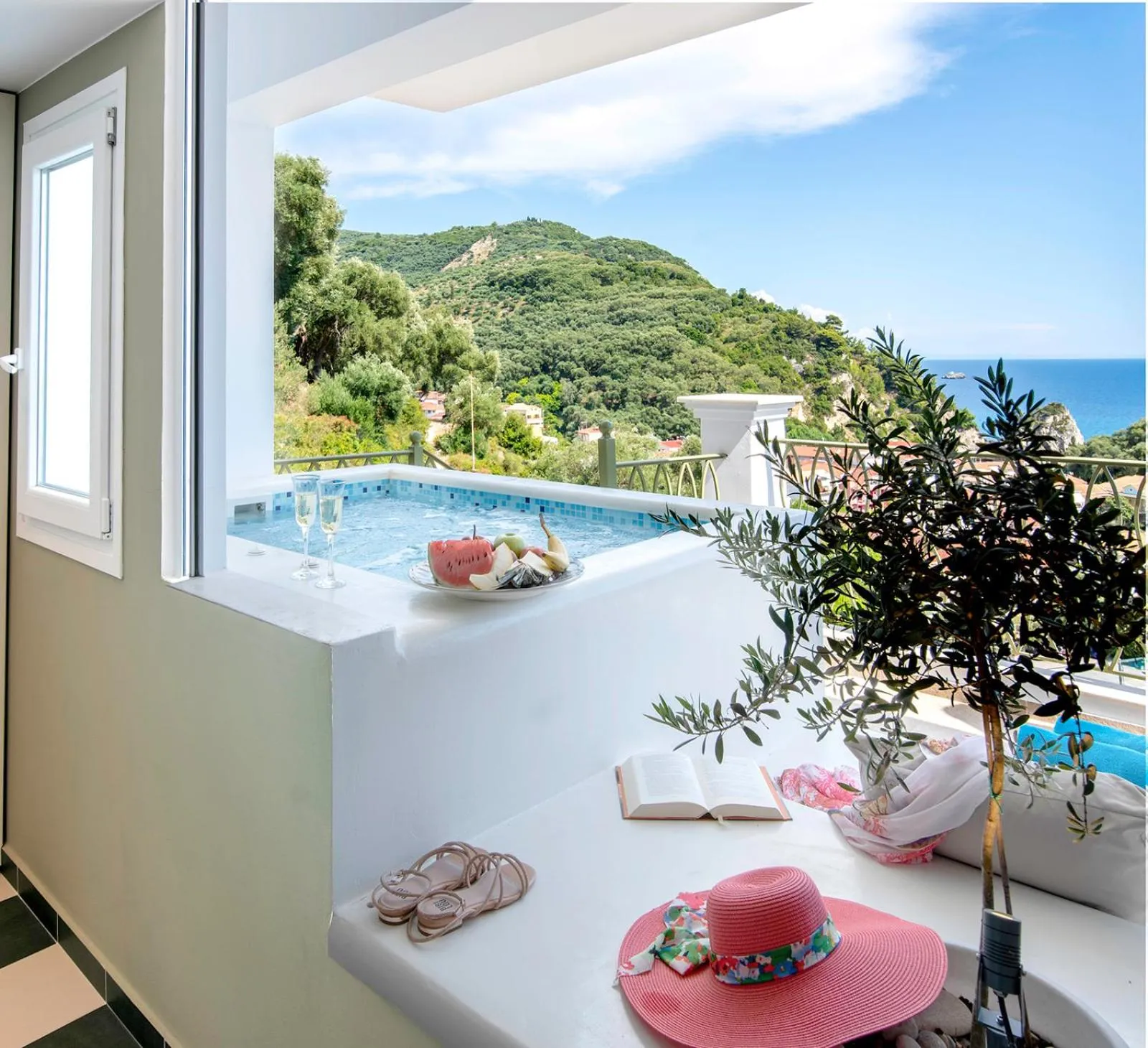 Balcony/Terrace in Irida Parga