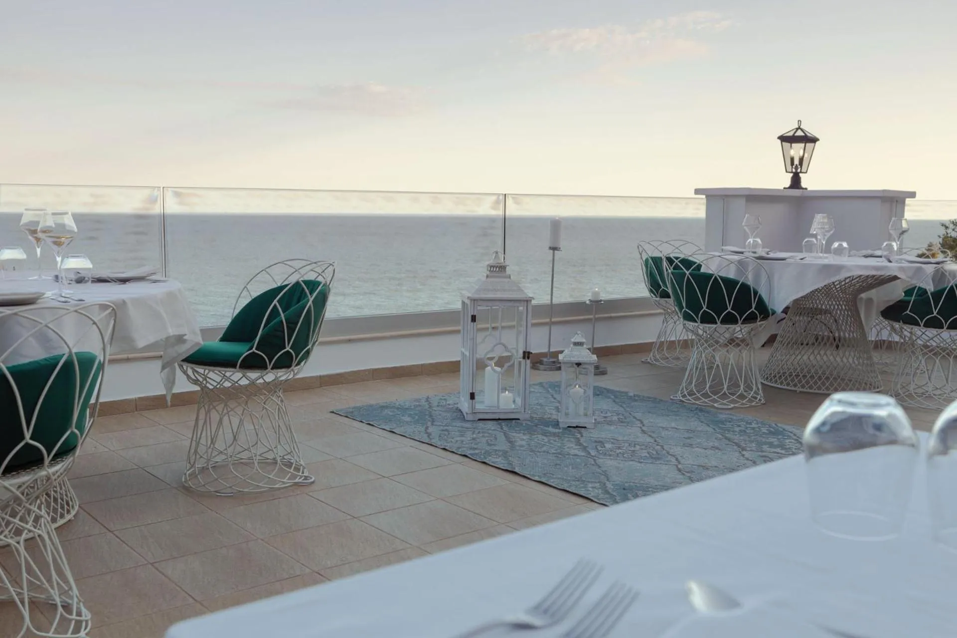Dining area in Irida Parga