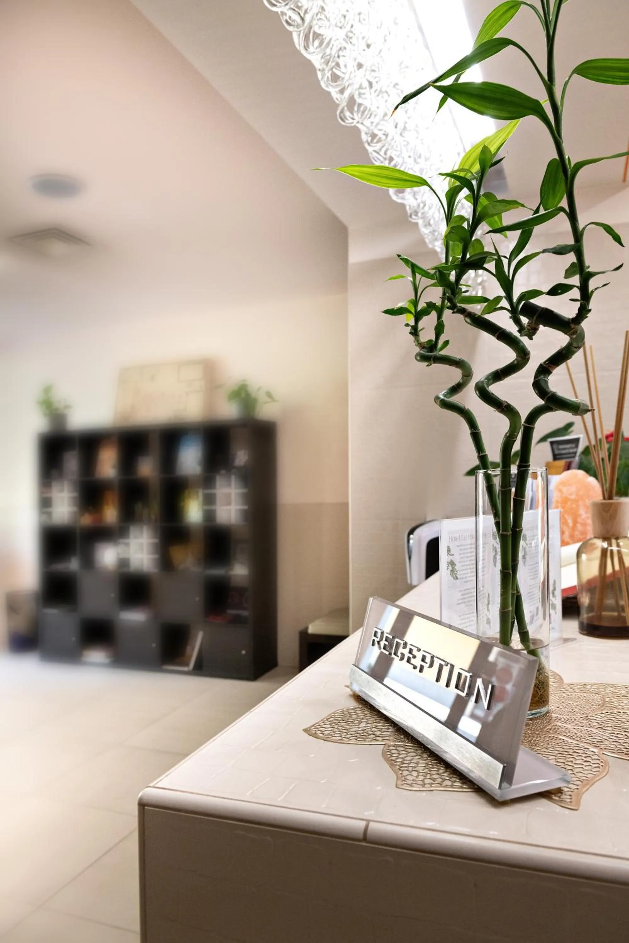 Lobby or reception in Hotel La Cartiera