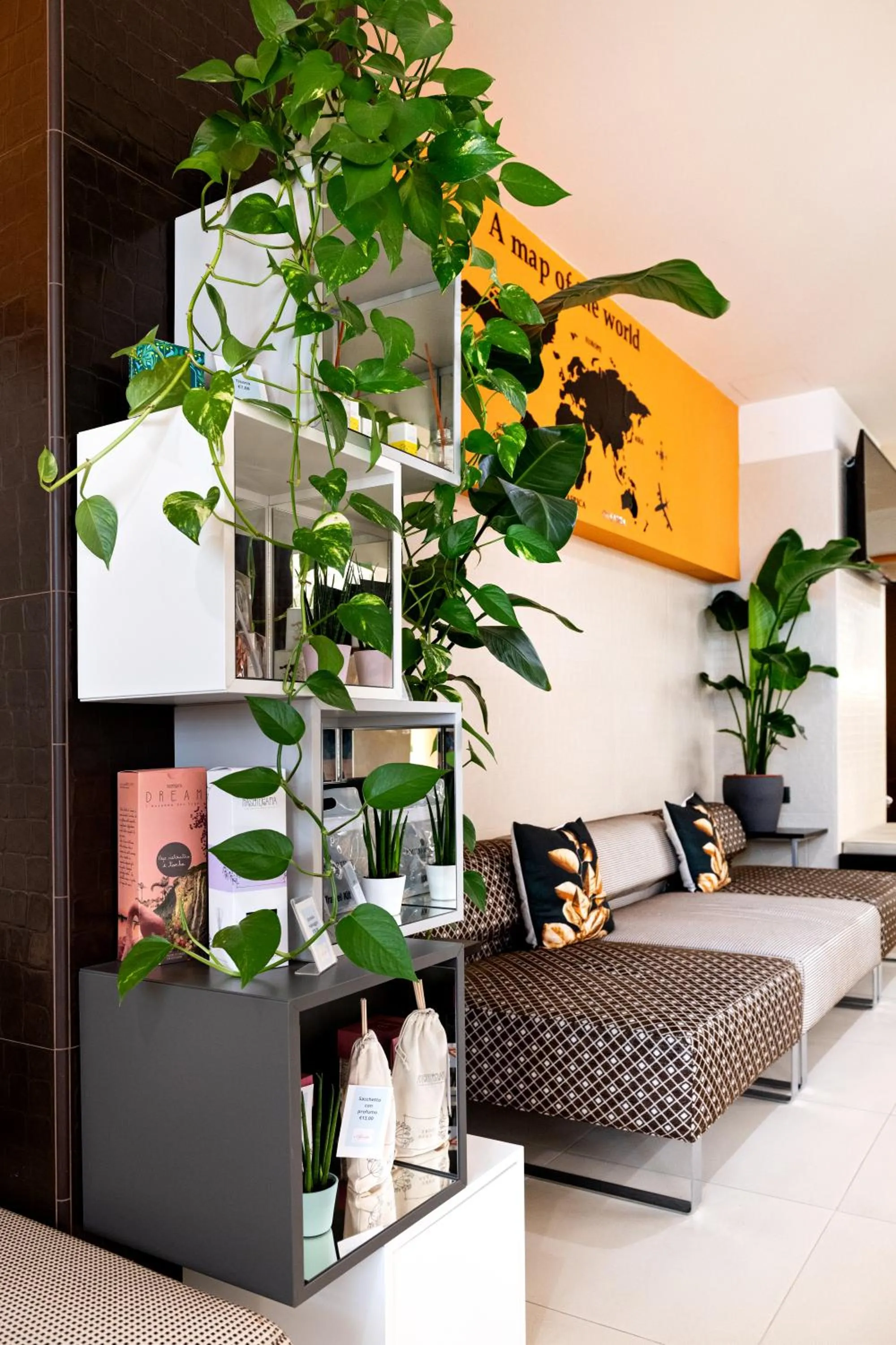 Lobby or reception in Hotel La Cartiera