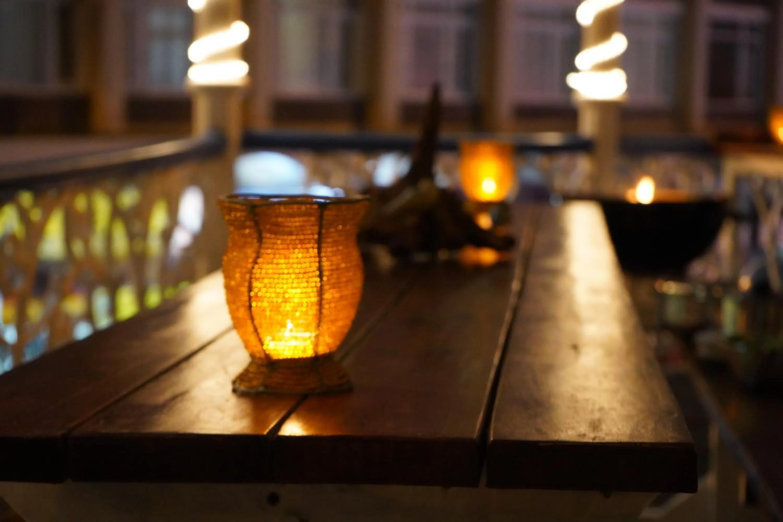 Balcony/Terrace in Urban Hive Backpackers