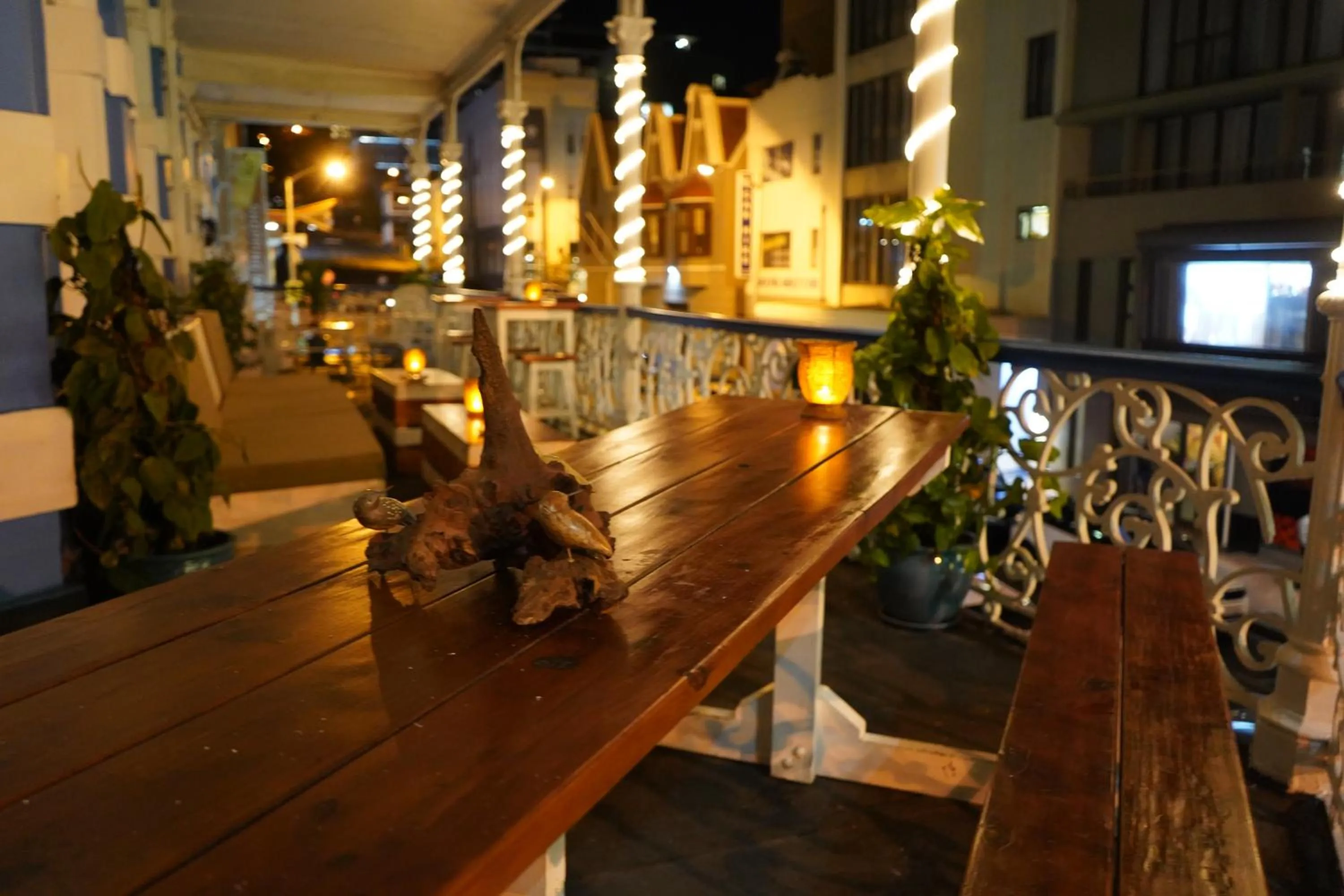 Balcony/Terrace in Urban Hive Backpackers