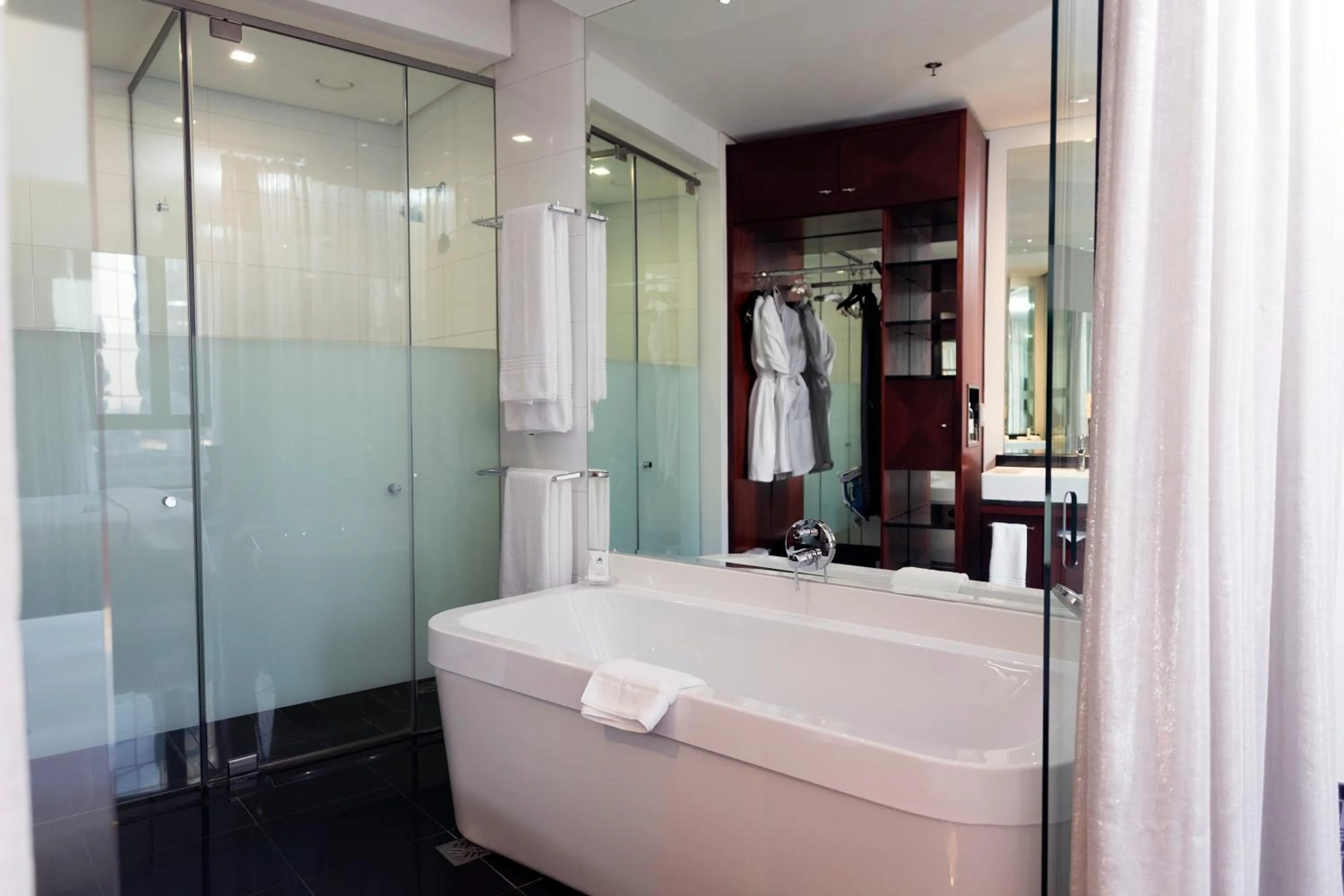 Bathroom in DAVINCI Hotel on Nelson Mandela Square