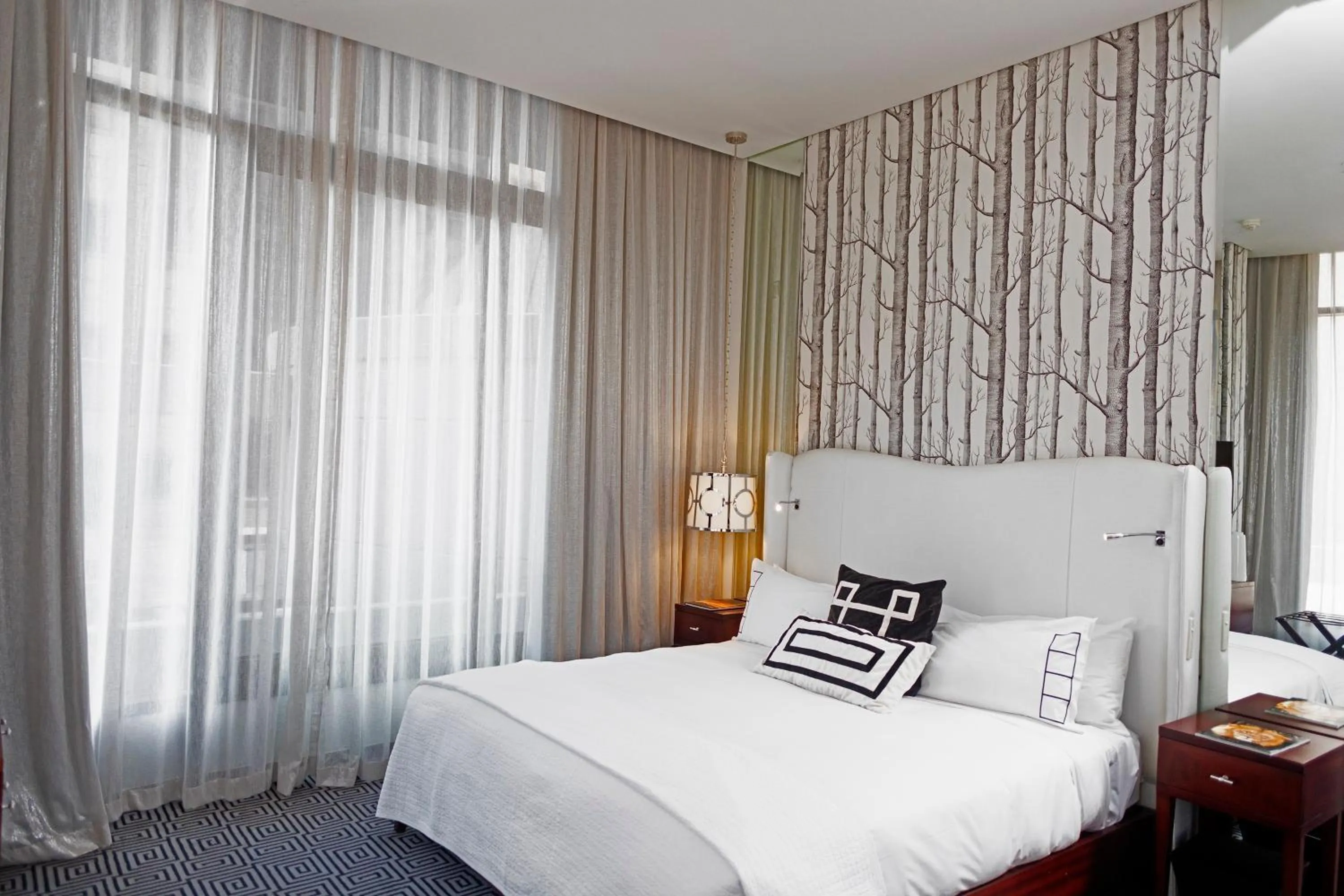 Bed in DAVINCI Hotel on Nelson Mandela Square