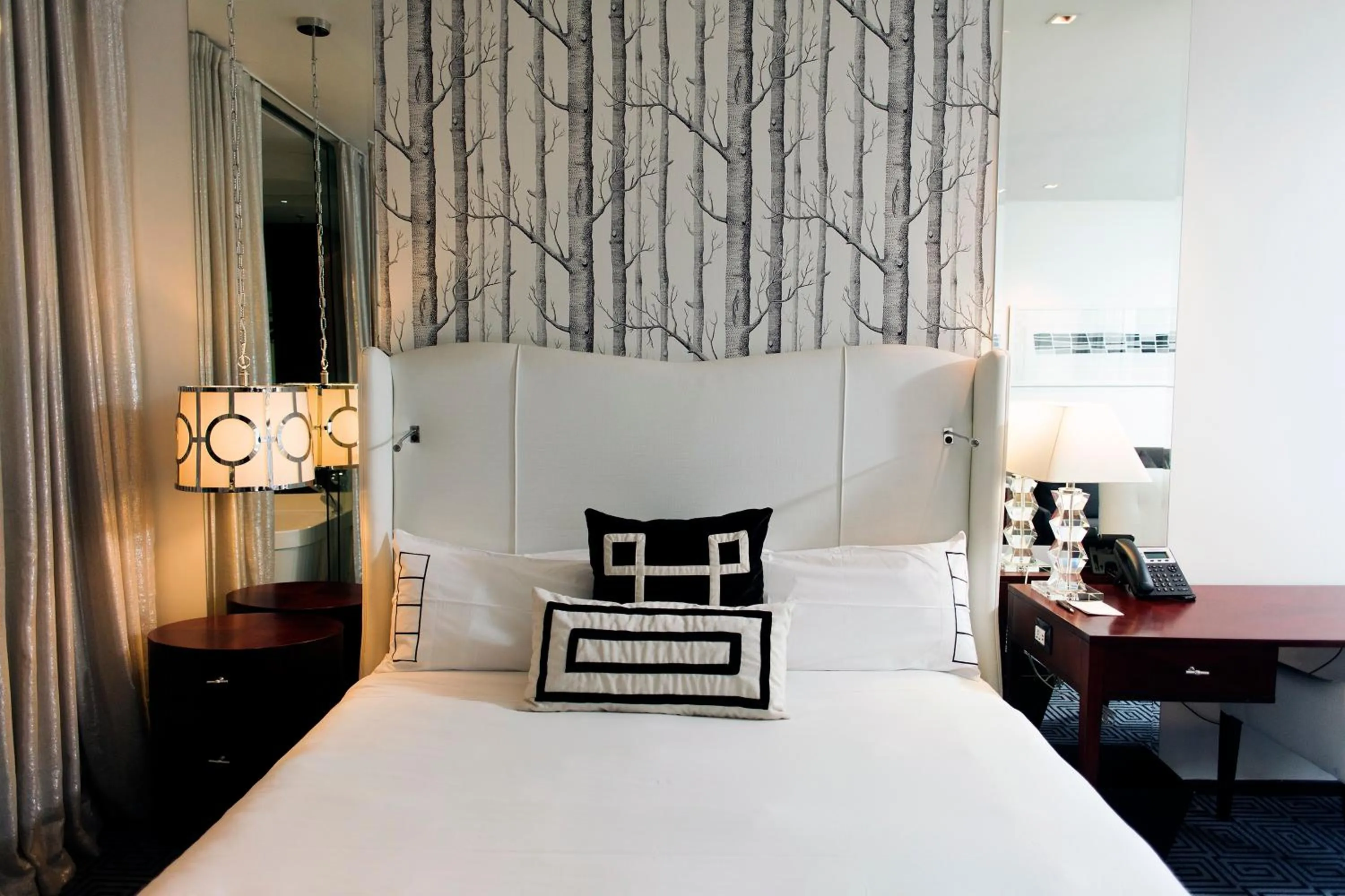 Bed in DAVINCI Hotel on Nelson Mandela Square