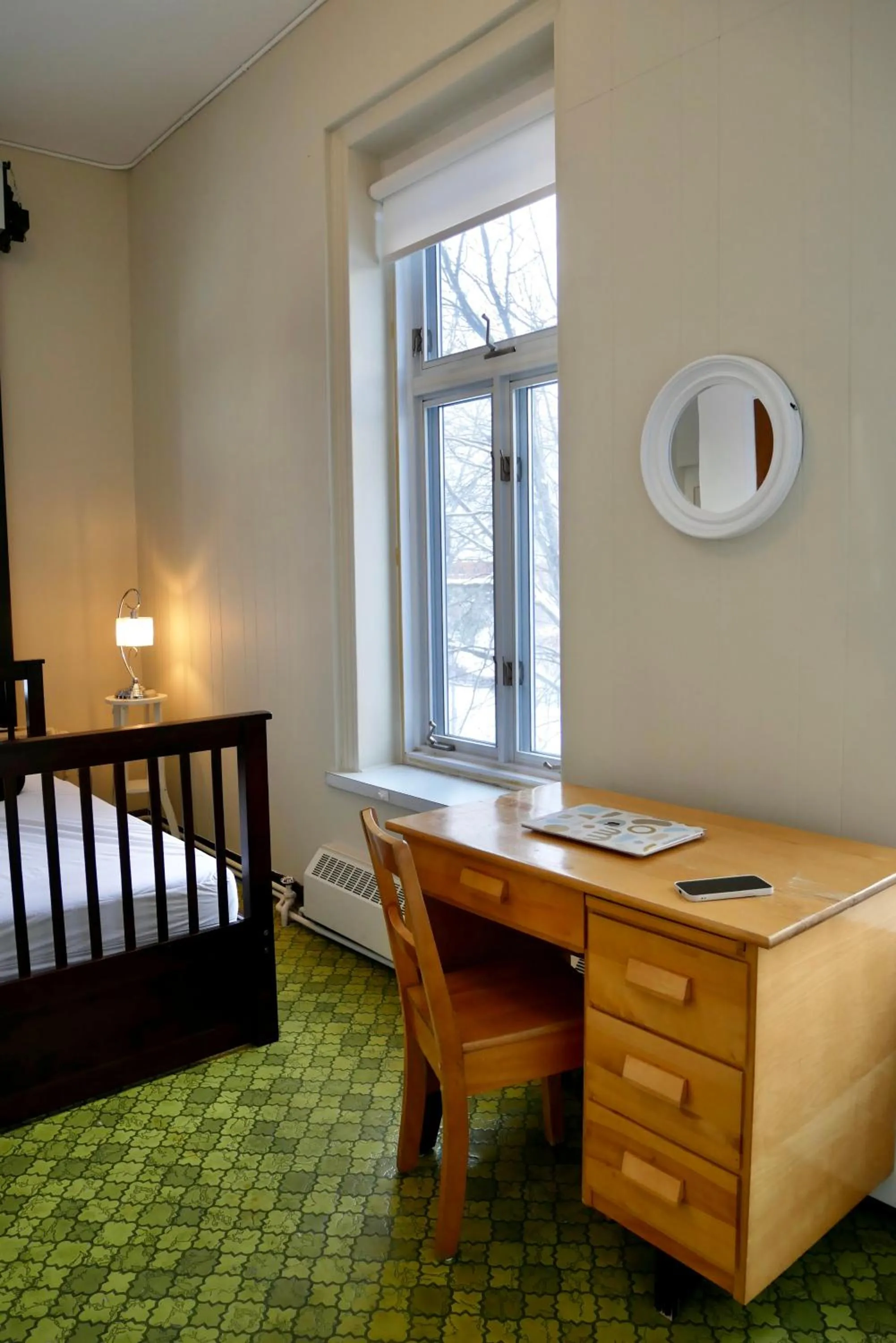 Bed in Auberge de Jeunesse des Balcons