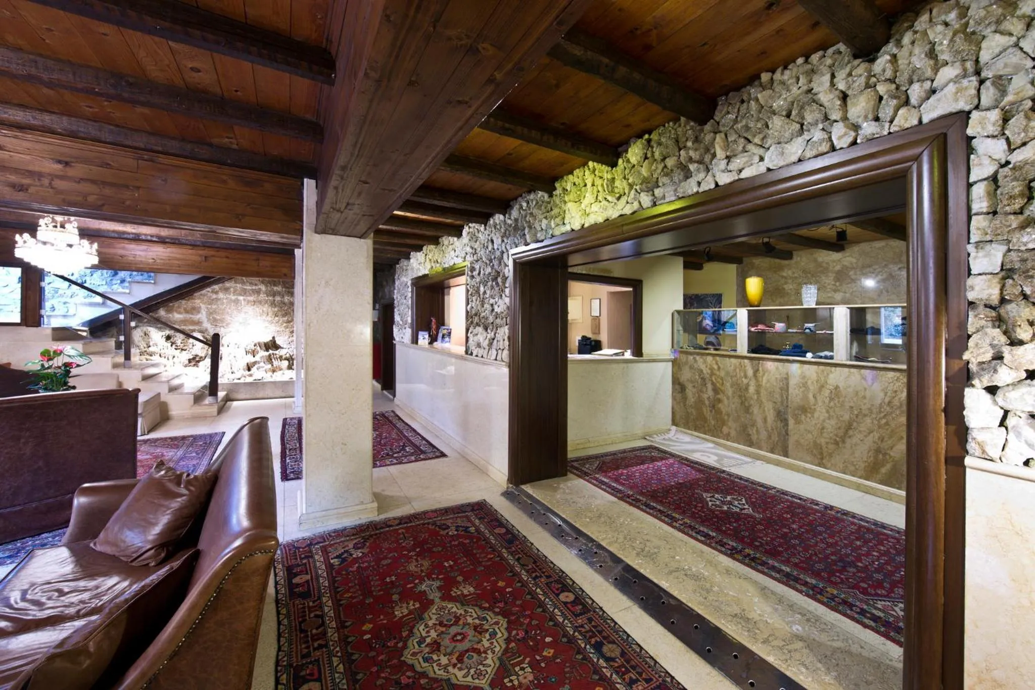 Lobby or reception in Chalet Lithos