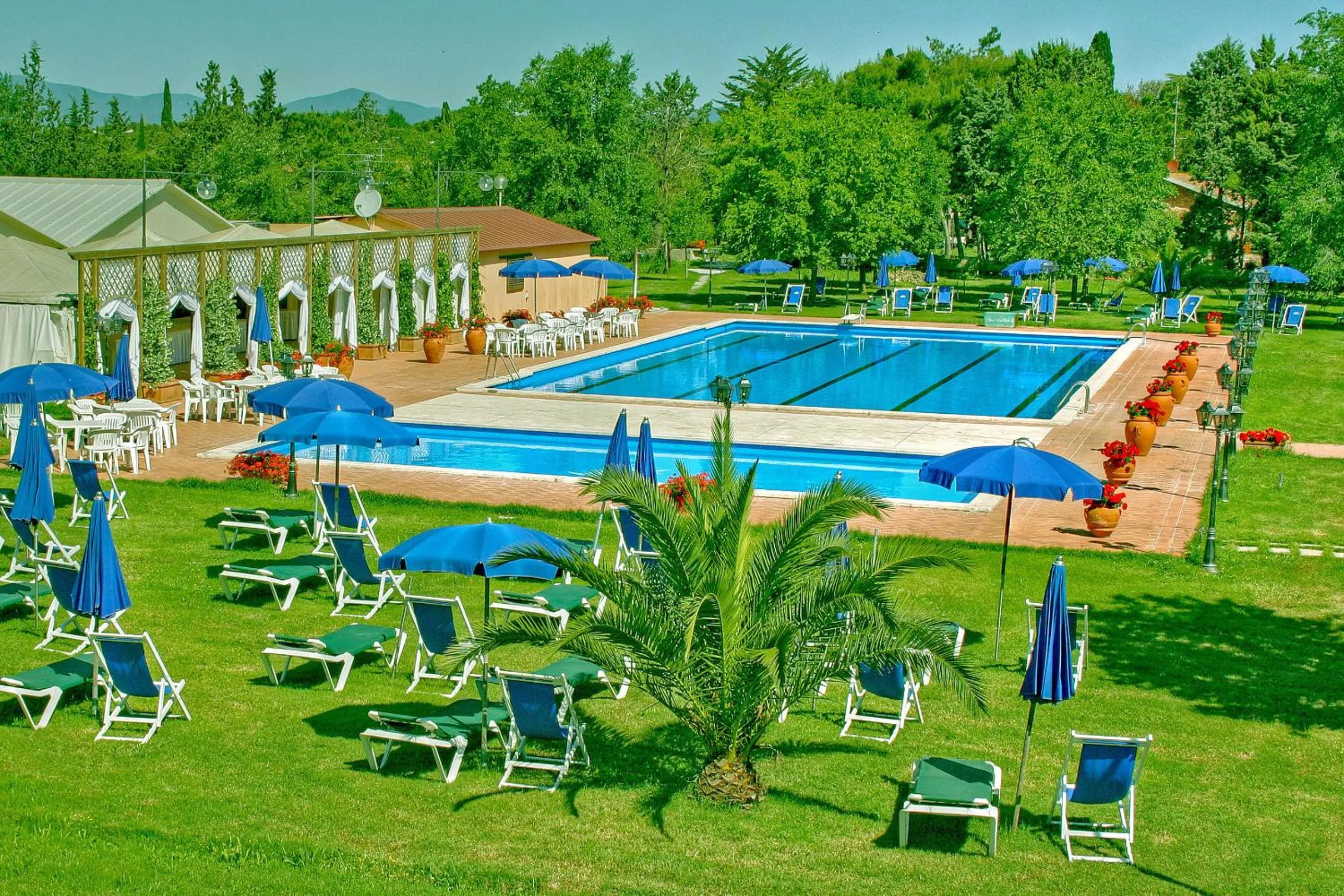 Swimming pool in Borgo San Antonio & Borgo San Giuseppe by La Principina